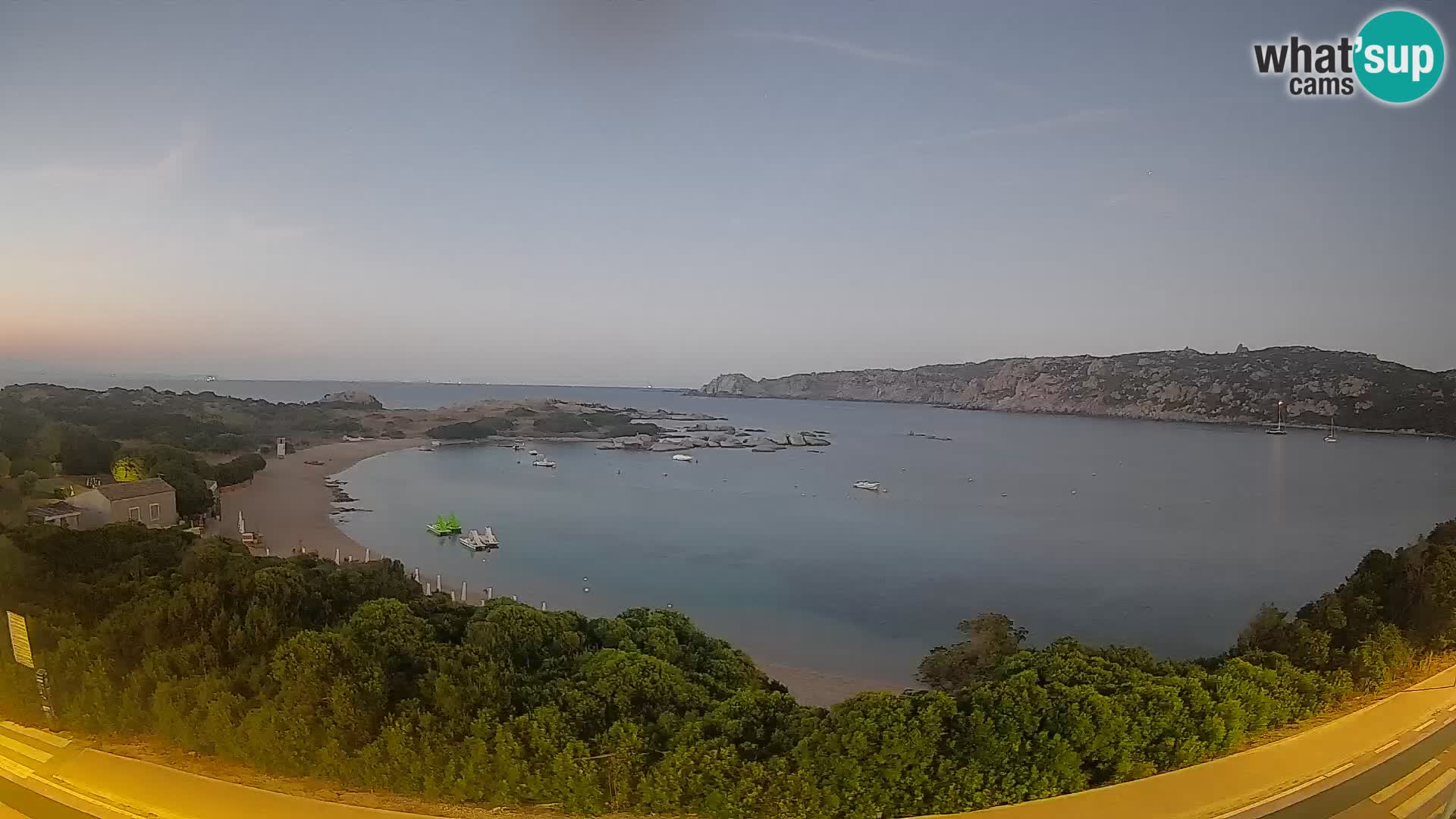 Webcam Rena di Levante – Live View from Capo Testa