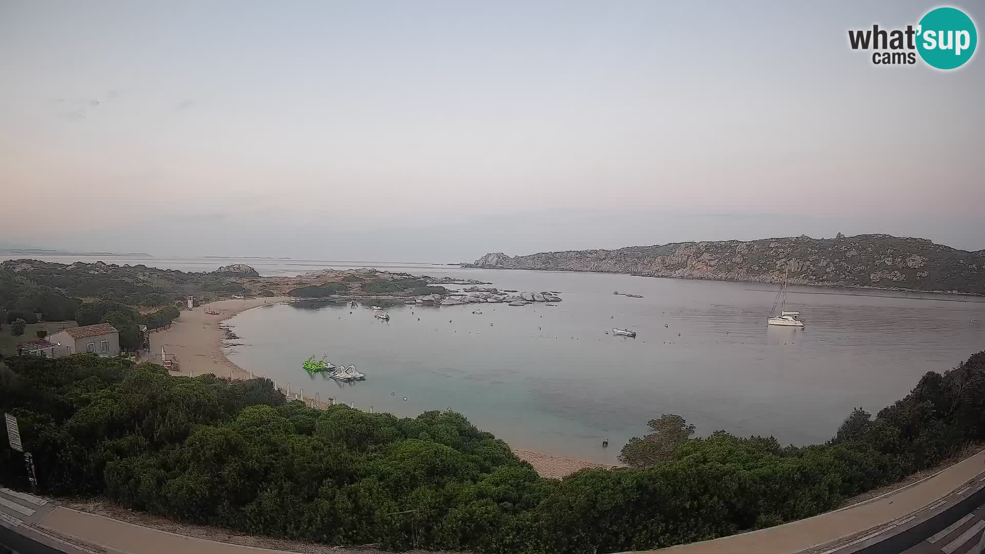 Webcam Rena di Levante – Vue en direct depuis Capo Testa