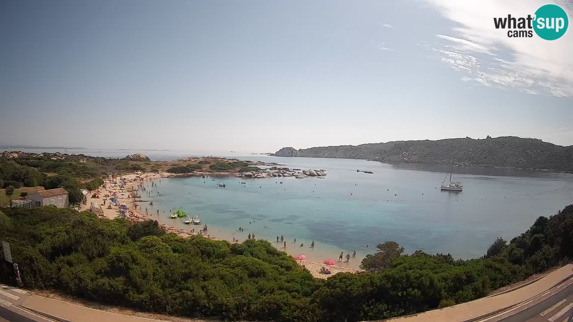Webcam Rena di Levante – Vue en direct depuis Capo Testa
