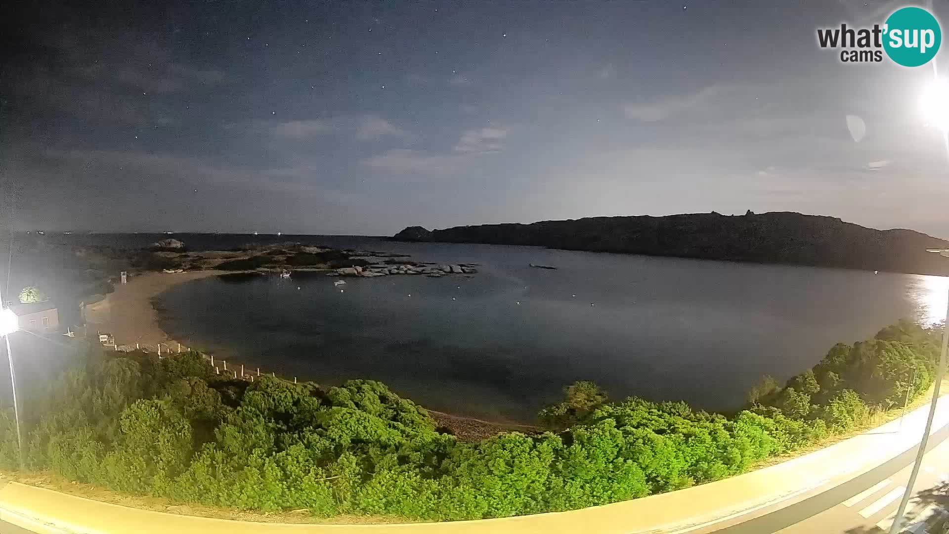 Spletna kamera Rena di Levante – Pogled v živo na Capo Testa