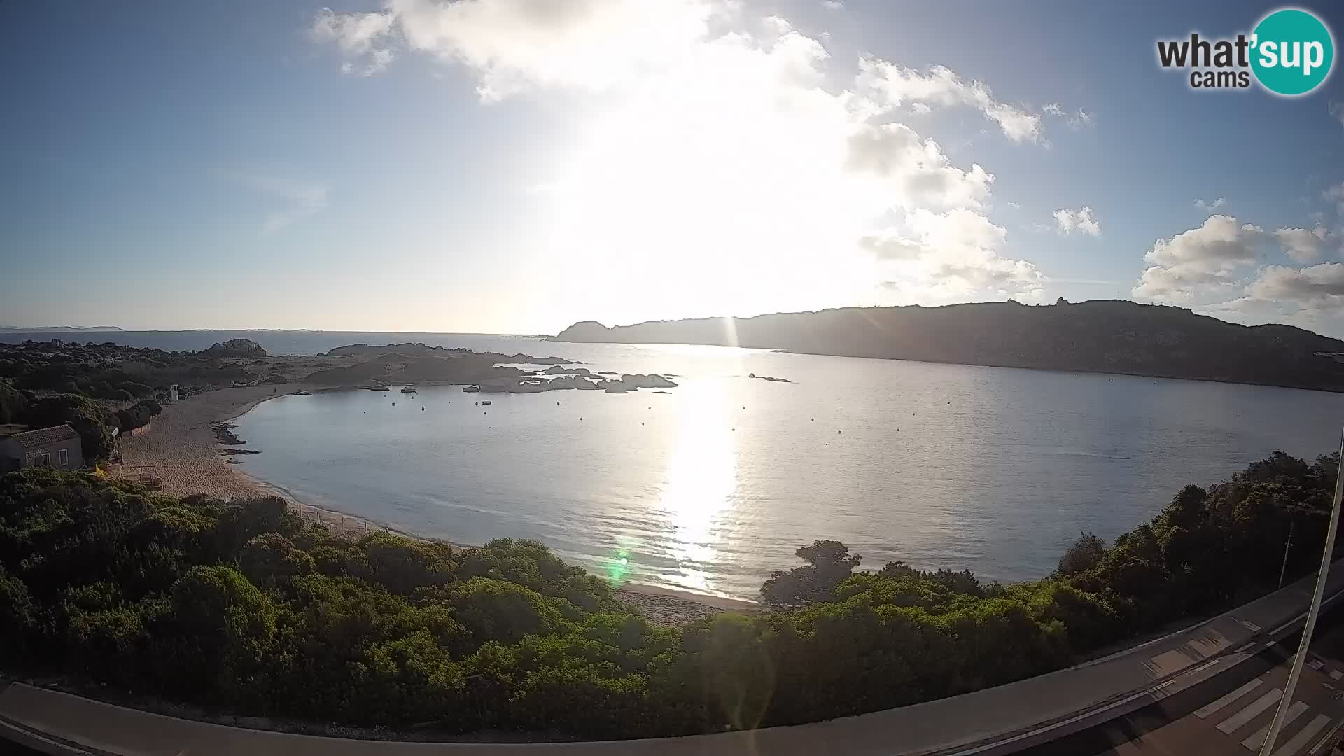 Webcam Rena di Levante – Live View from Capo Testa
