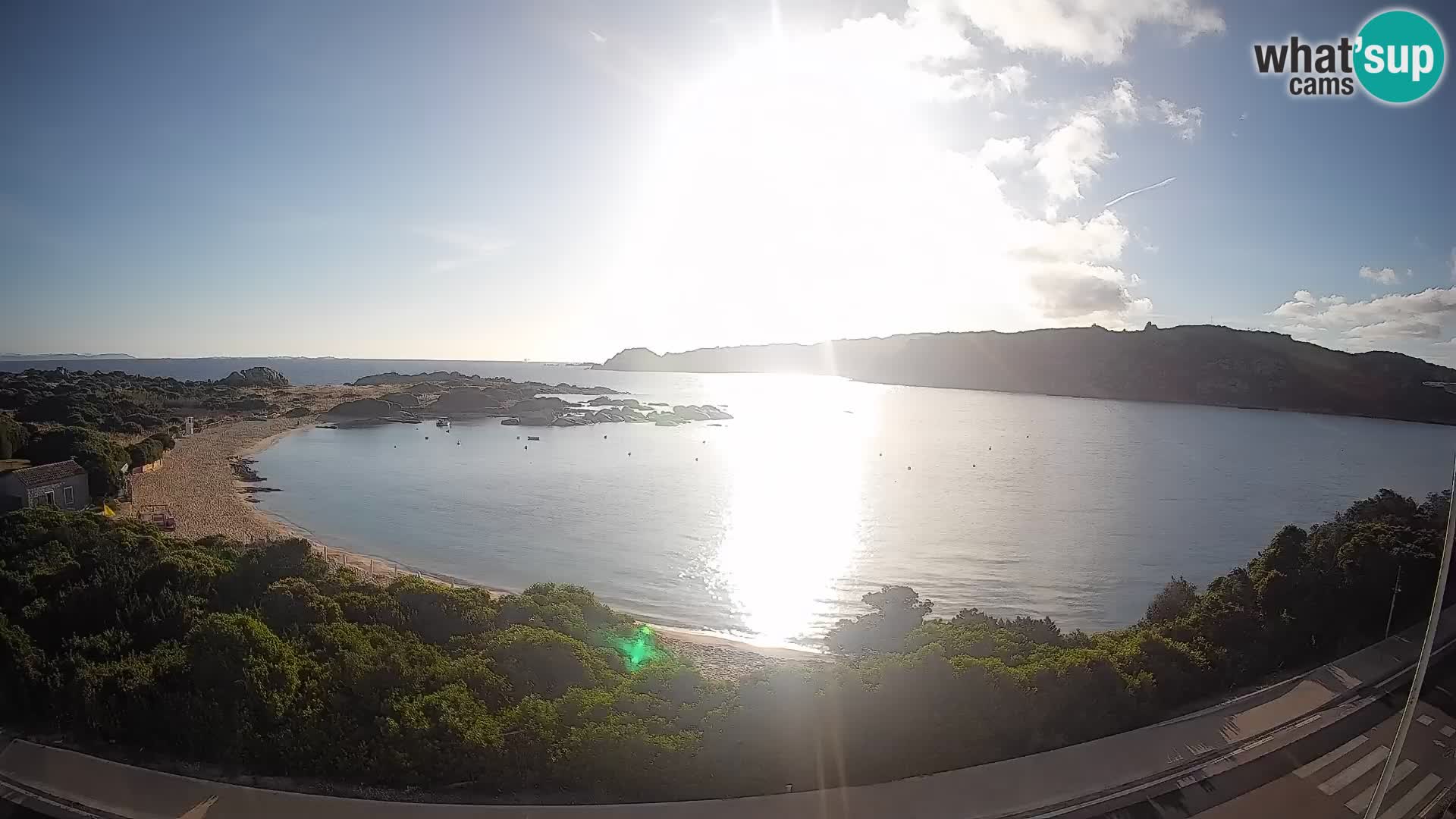 Webcam Rena di Levante – Live View from Capo Testa