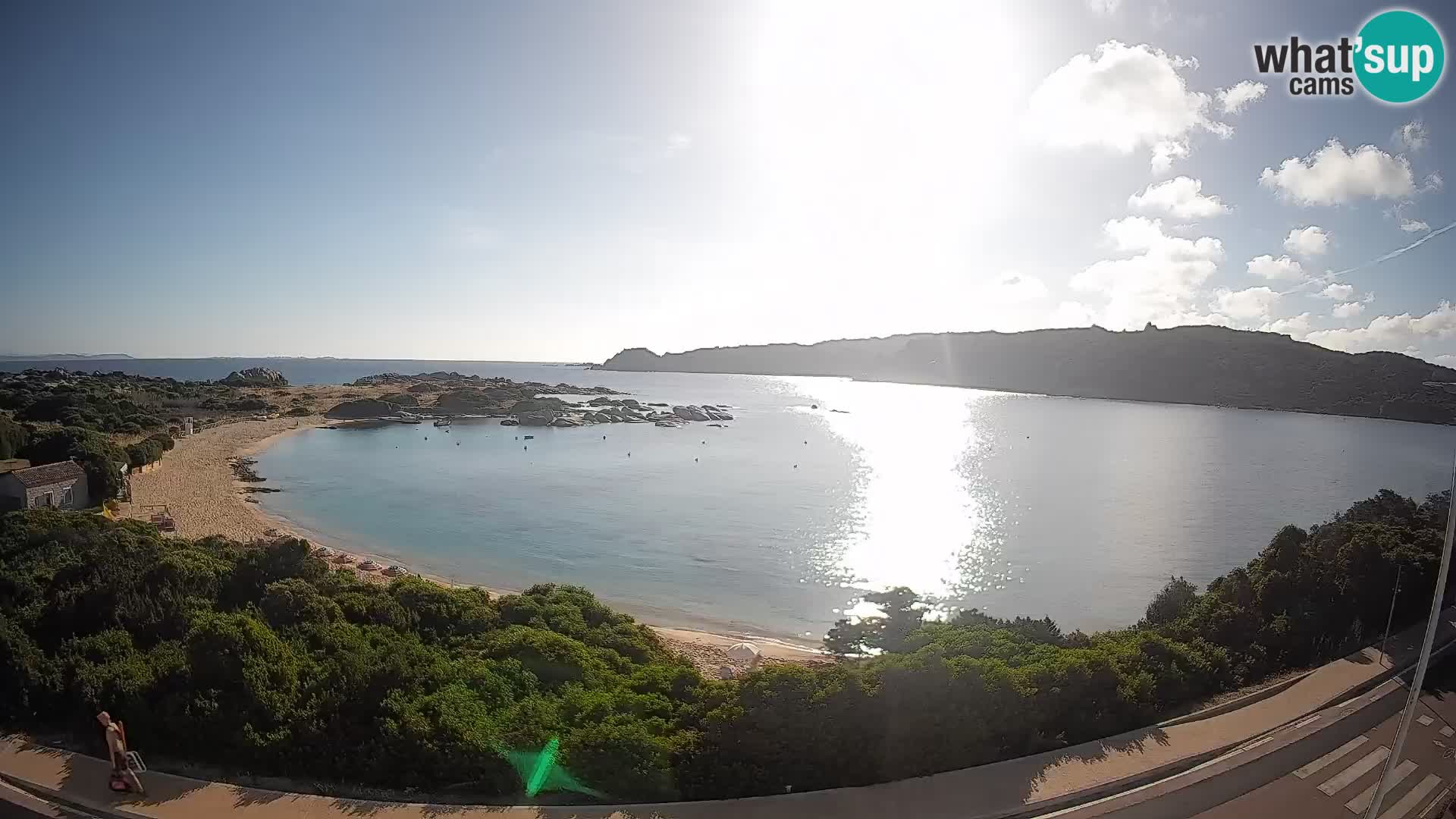 Webcam Rena di Levante – Live View from Capo Testa