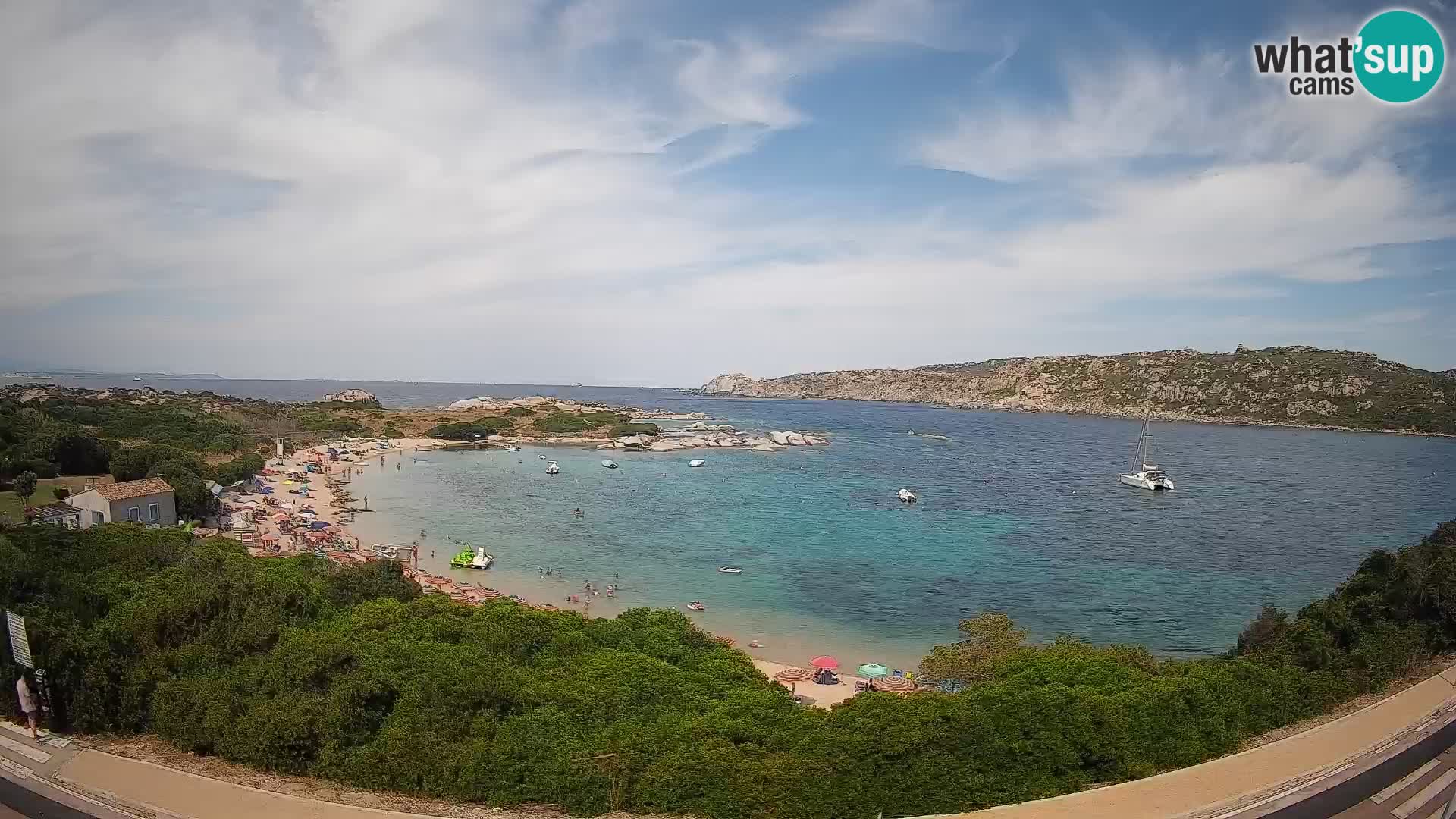 Webcam Rena di Levante – Vista en directo desde Capo Testa