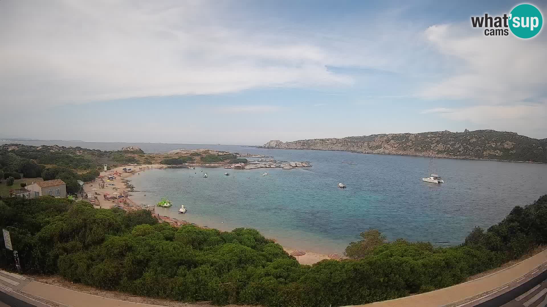 Webcam Rena di Levante – Vue en direct depuis Capo Testa