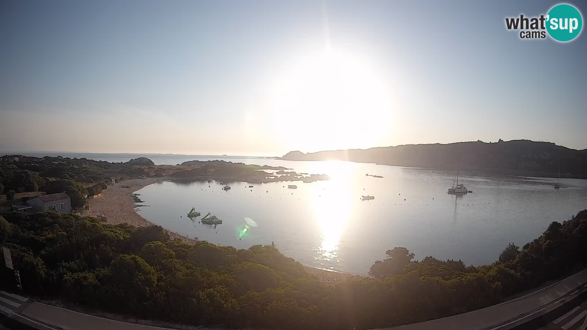 Webcam Rena di Levante – Vista live da Capo Testa