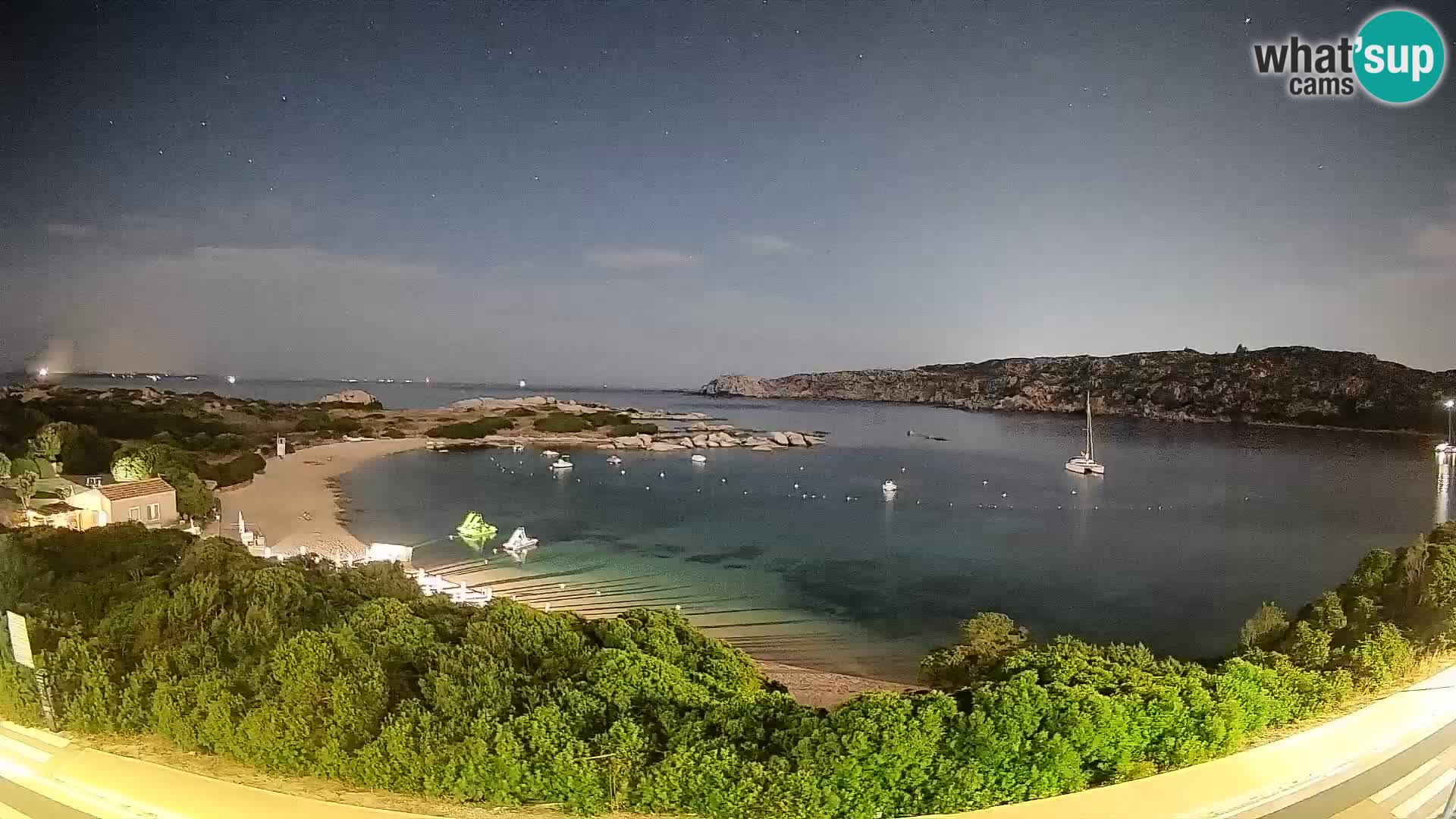Webcam Rena di Levante – Live View from Capo Testa