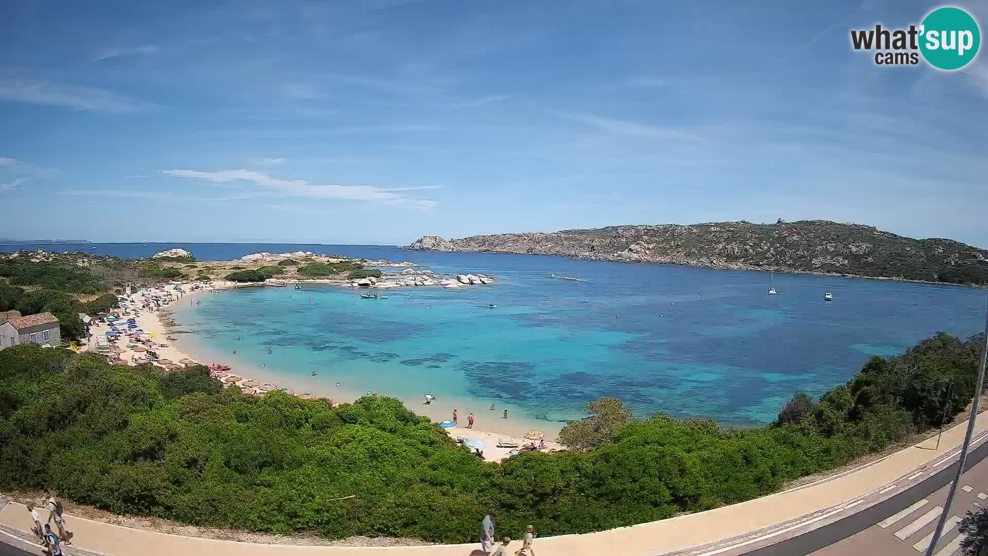 Webcam Rena di Levante – Live View from Capo Testa