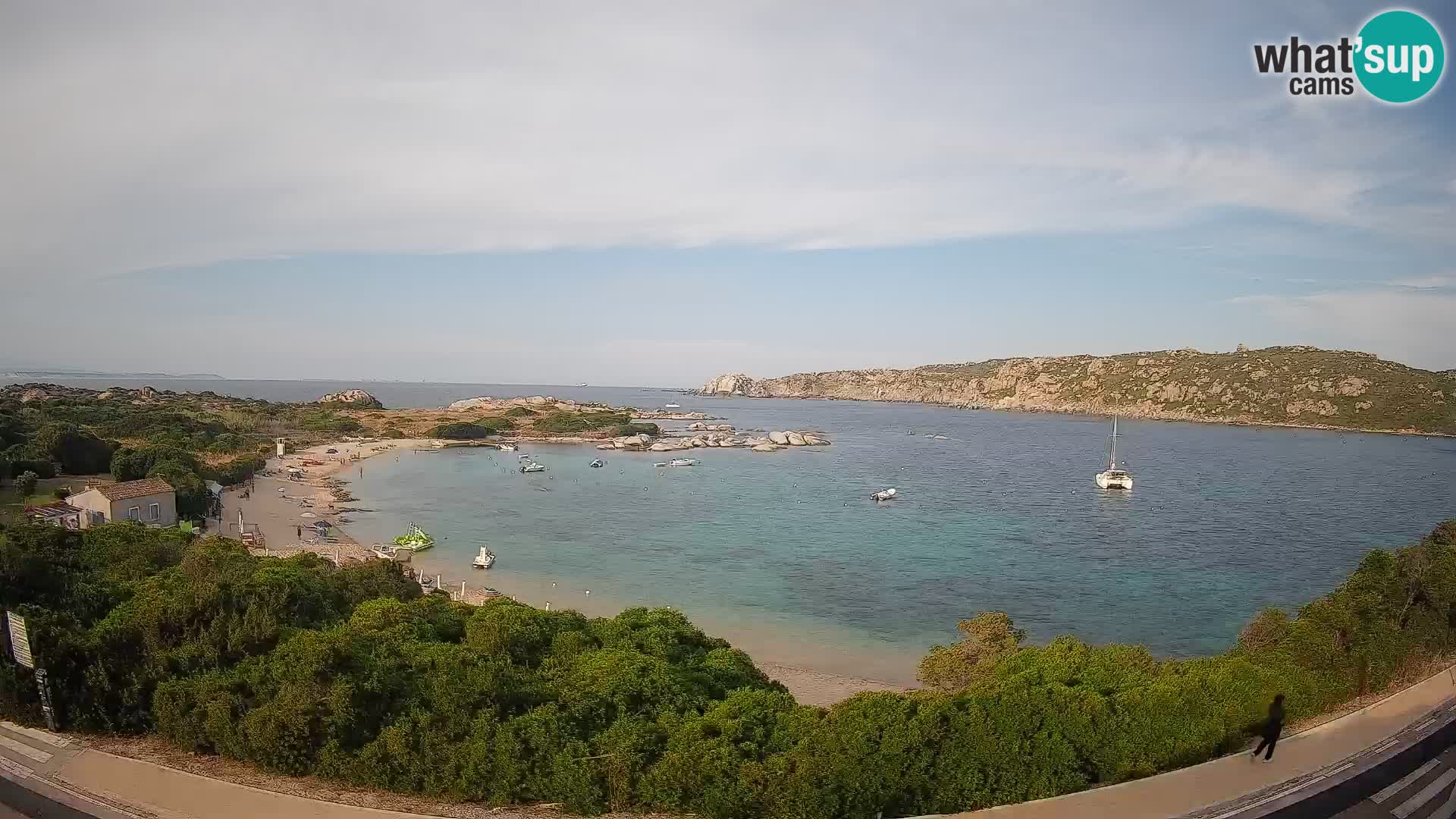 Web kamera Rena di Levante – Pogled uživo s Capo Testa