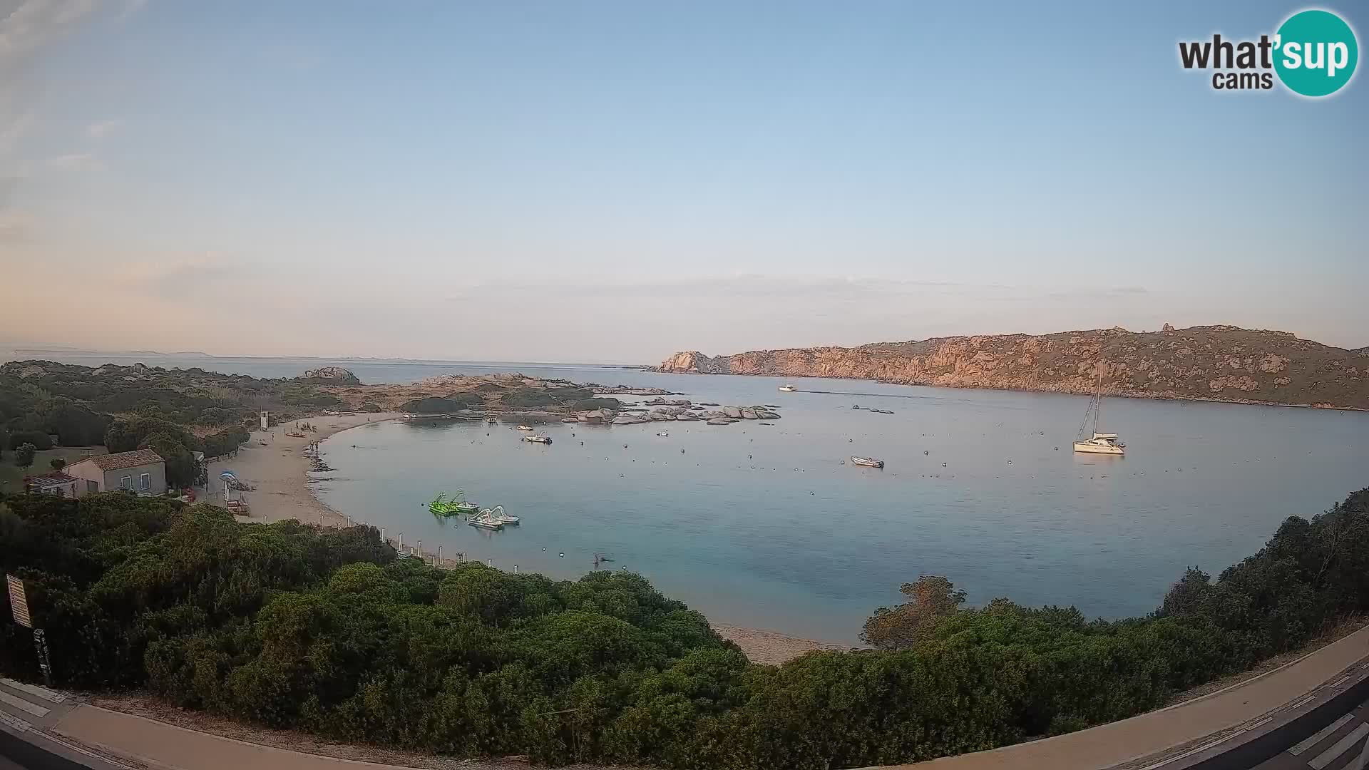 Webcam Rena di Levante – Vista en directo desde Capo Testa