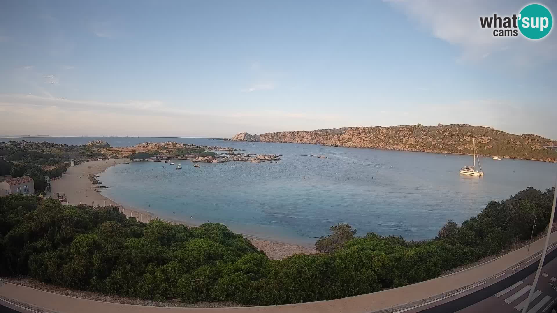 Webcam Rena di Levante – Live View from Capo Testa