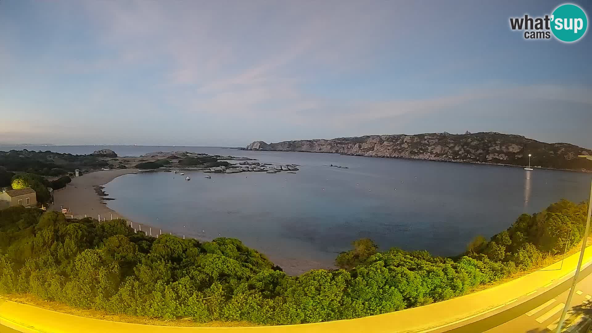 Spletna kamera Rena di Levante – Pogled v živo na Capo Testa