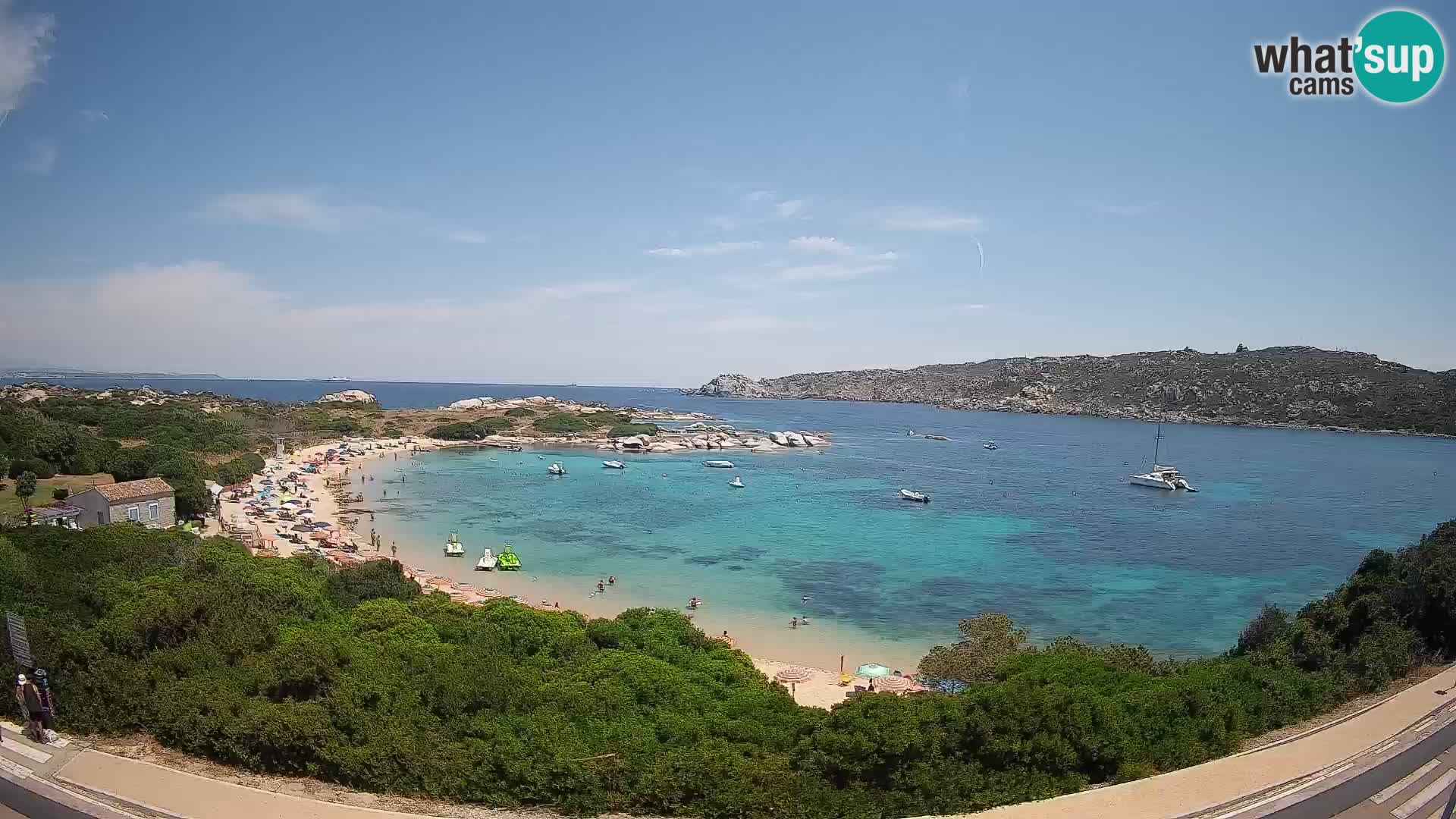 Webcam Rena di Levante – Vista live da Capo Testa