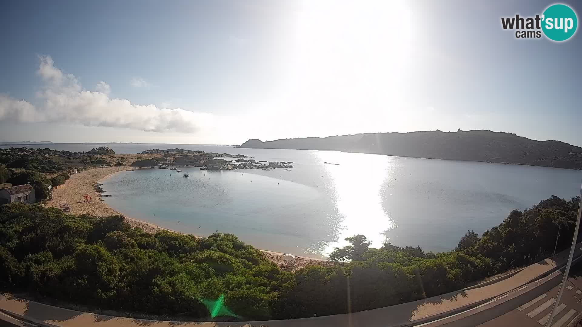 Webcam Rena di Levante – Live View from Capo Testa