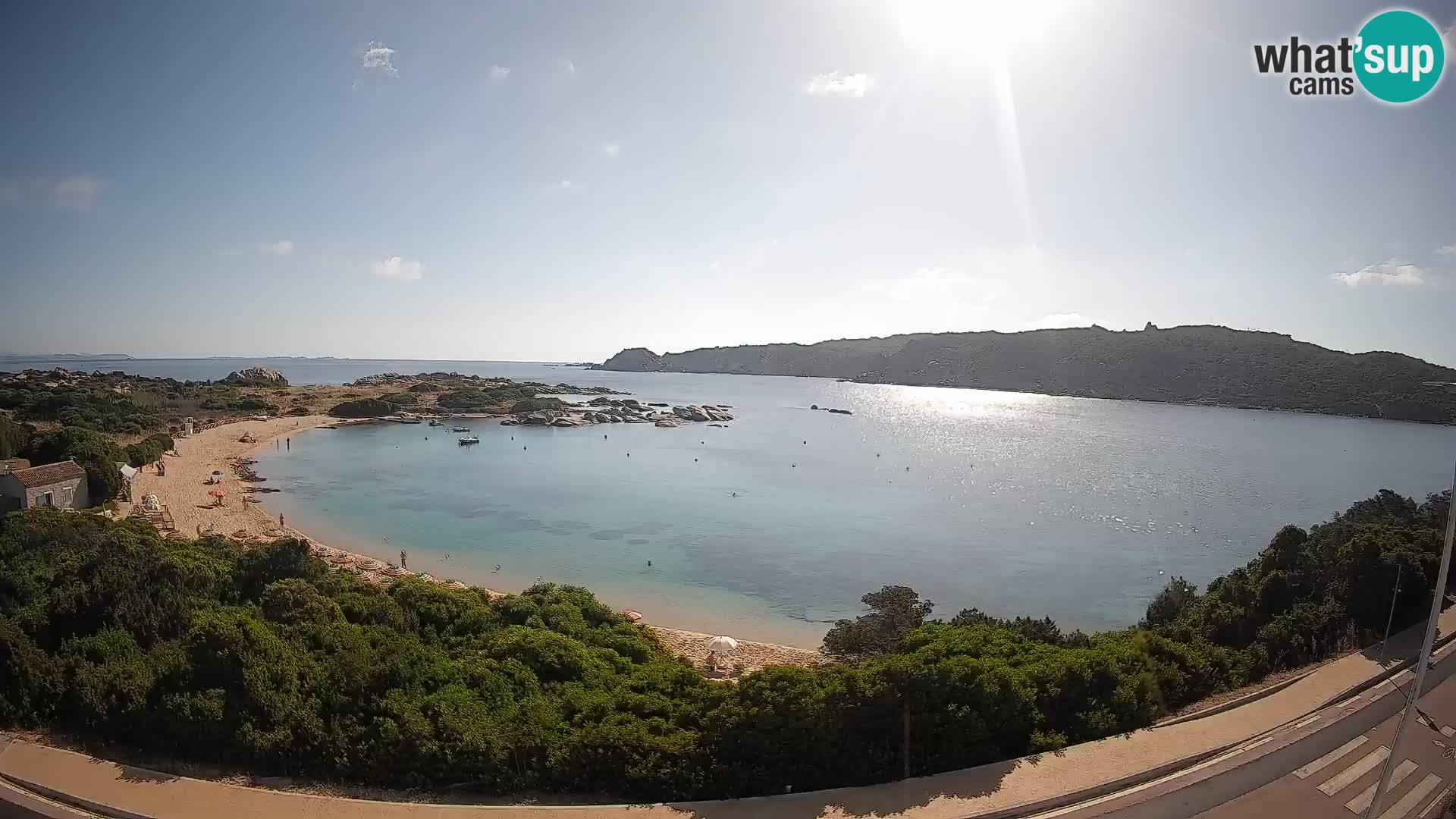 Webcam Rena di Levante – Vue en direct depuis Capo Testa