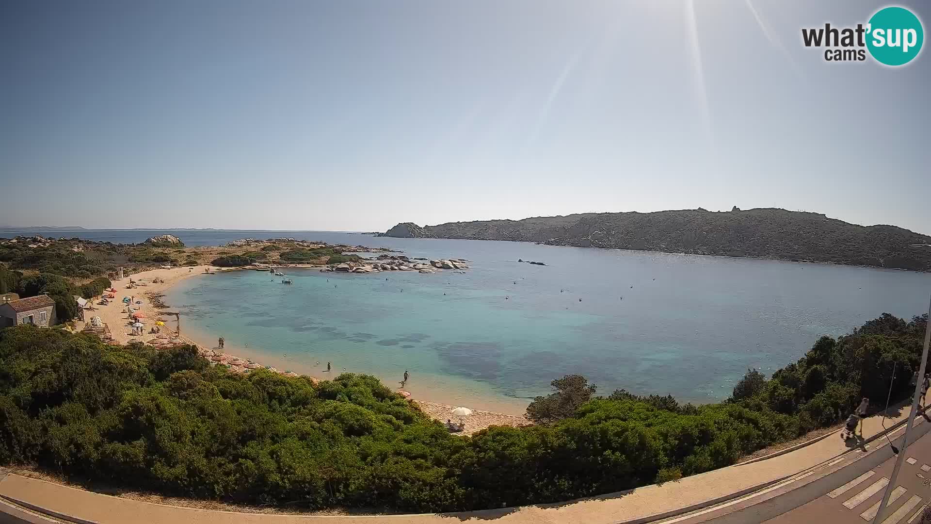 Spletna kamera Rena di Levante – Pogled v živo na Capo Testa