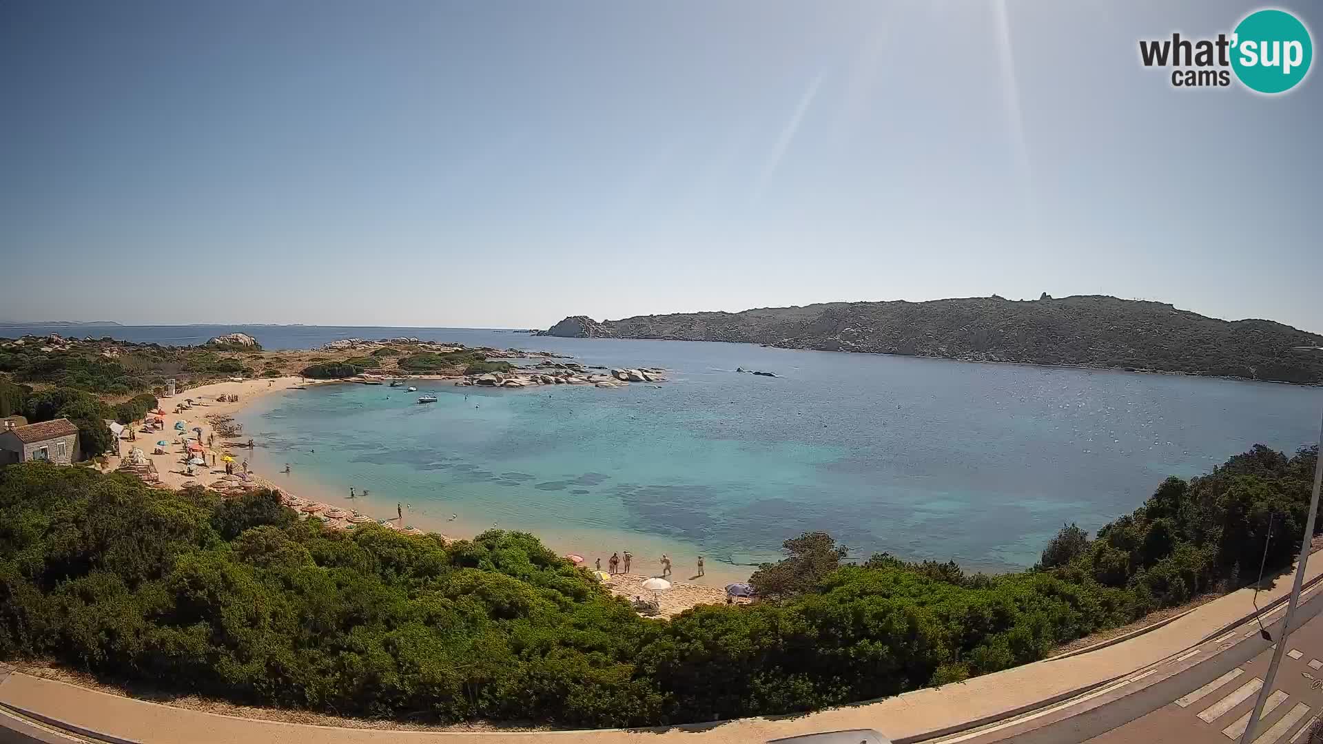 Webcam Rena di Levante – Vue en direct depuis Capo Testa