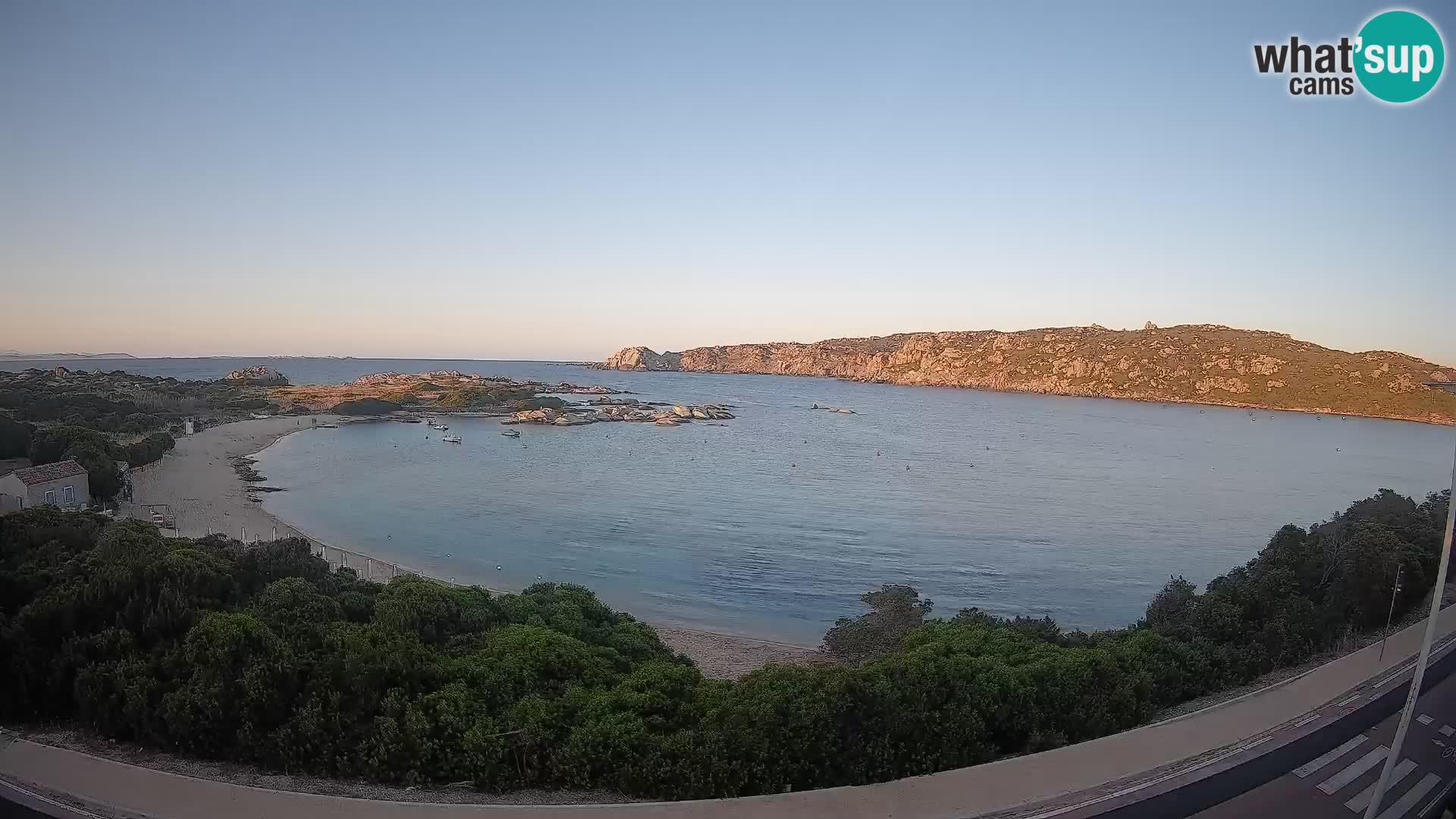 Webcam Rena di Levante – Live View from Capo Testa