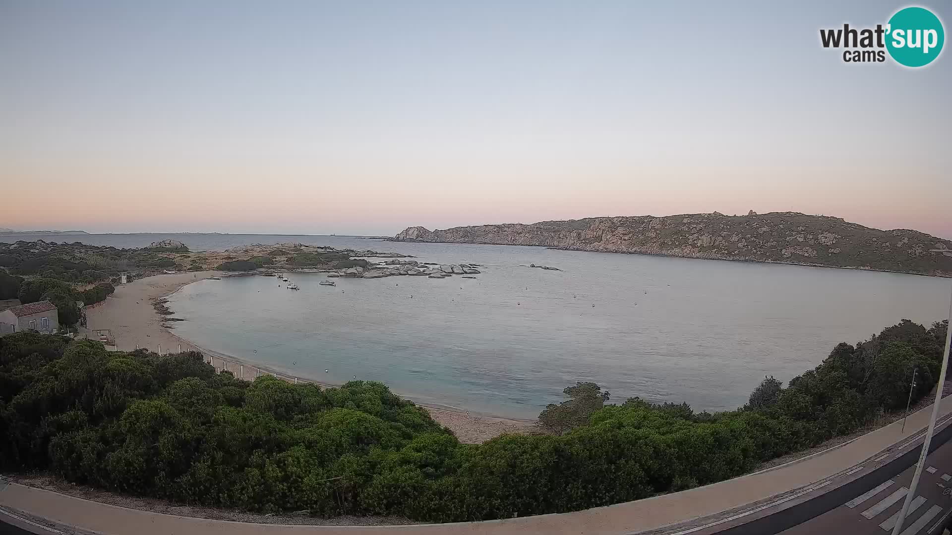 Webcam Rena di Levante – Live View from Capo Testa