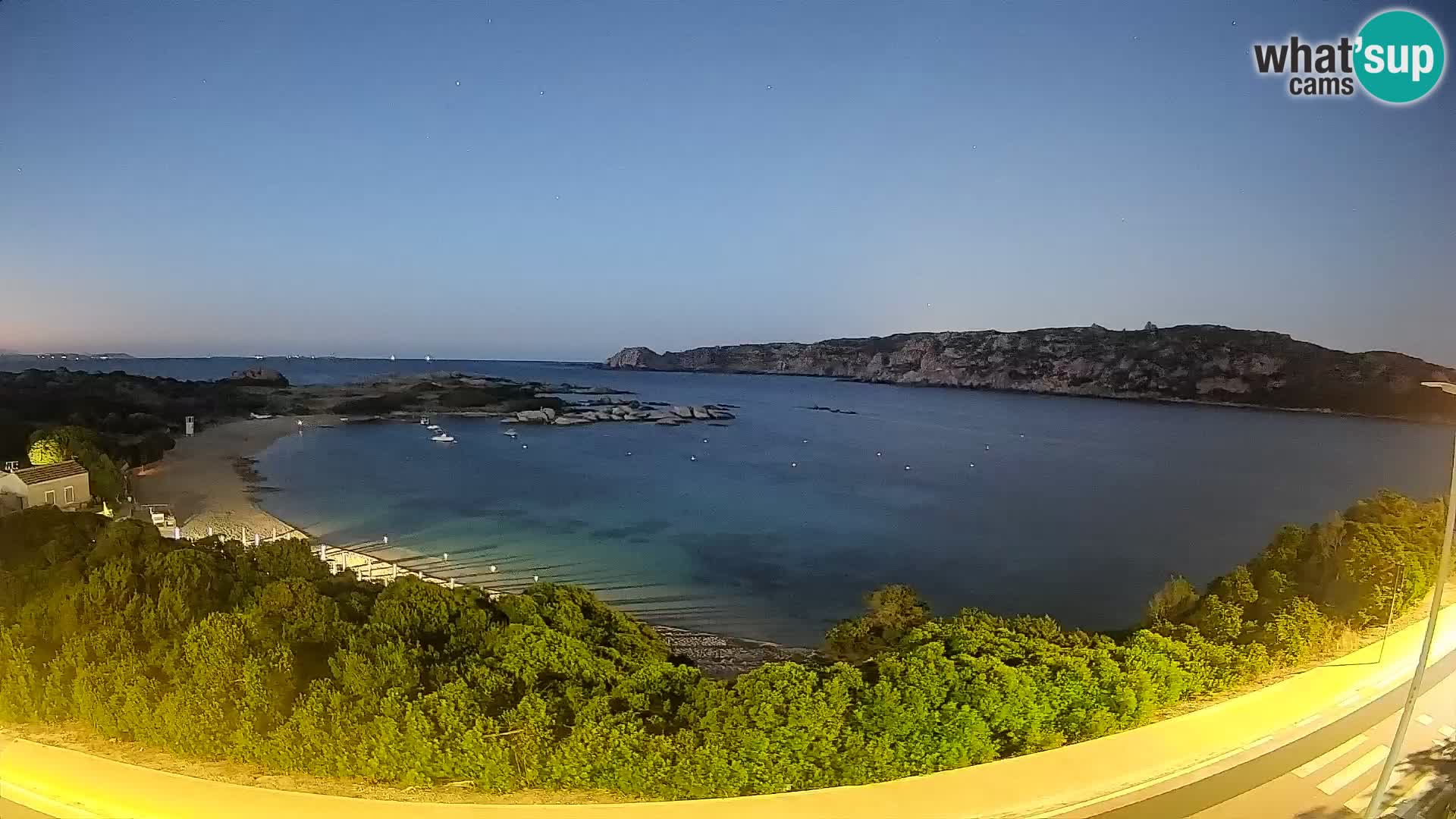 Webcam Rena di Levante – Live View from Capo Testa