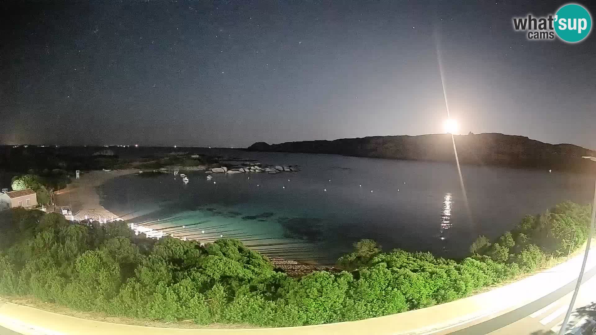 Spletna kamera Rena di Levante – Pogled v živo na Capo Testa
