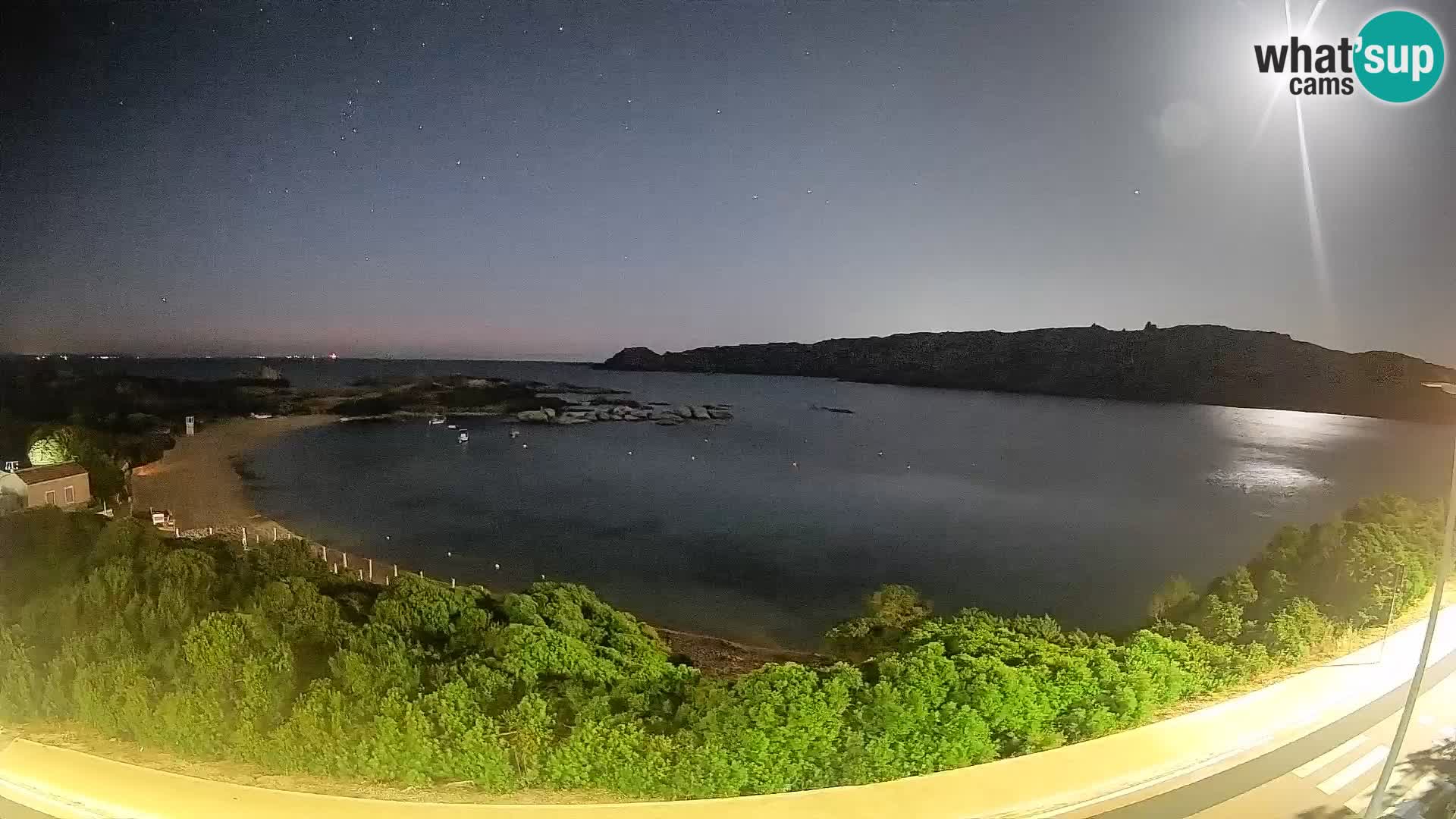 Webcam Rena di Levante – Live View from Capo Testa