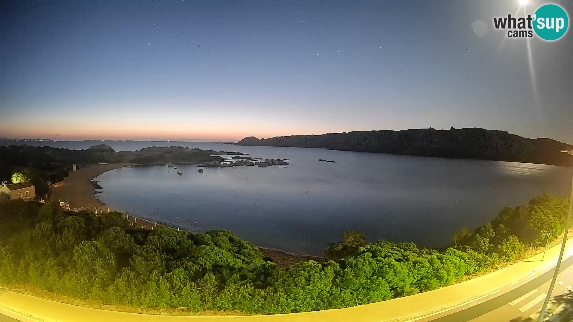 Spletna kamera Rena di Levante – Pogled v živo na Capo Testa