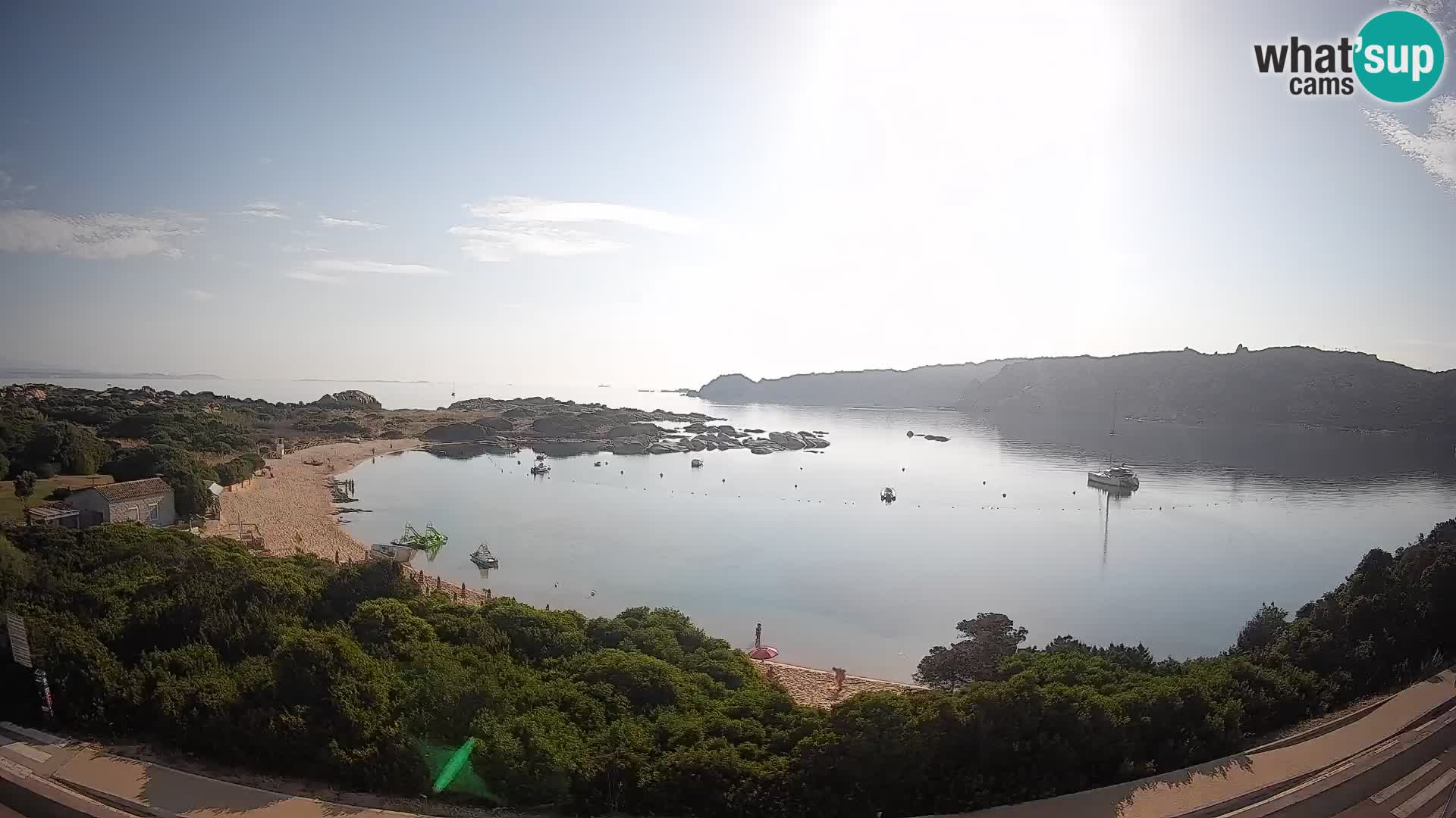 Webcam Rena di Levante – Live View from Capo Testa