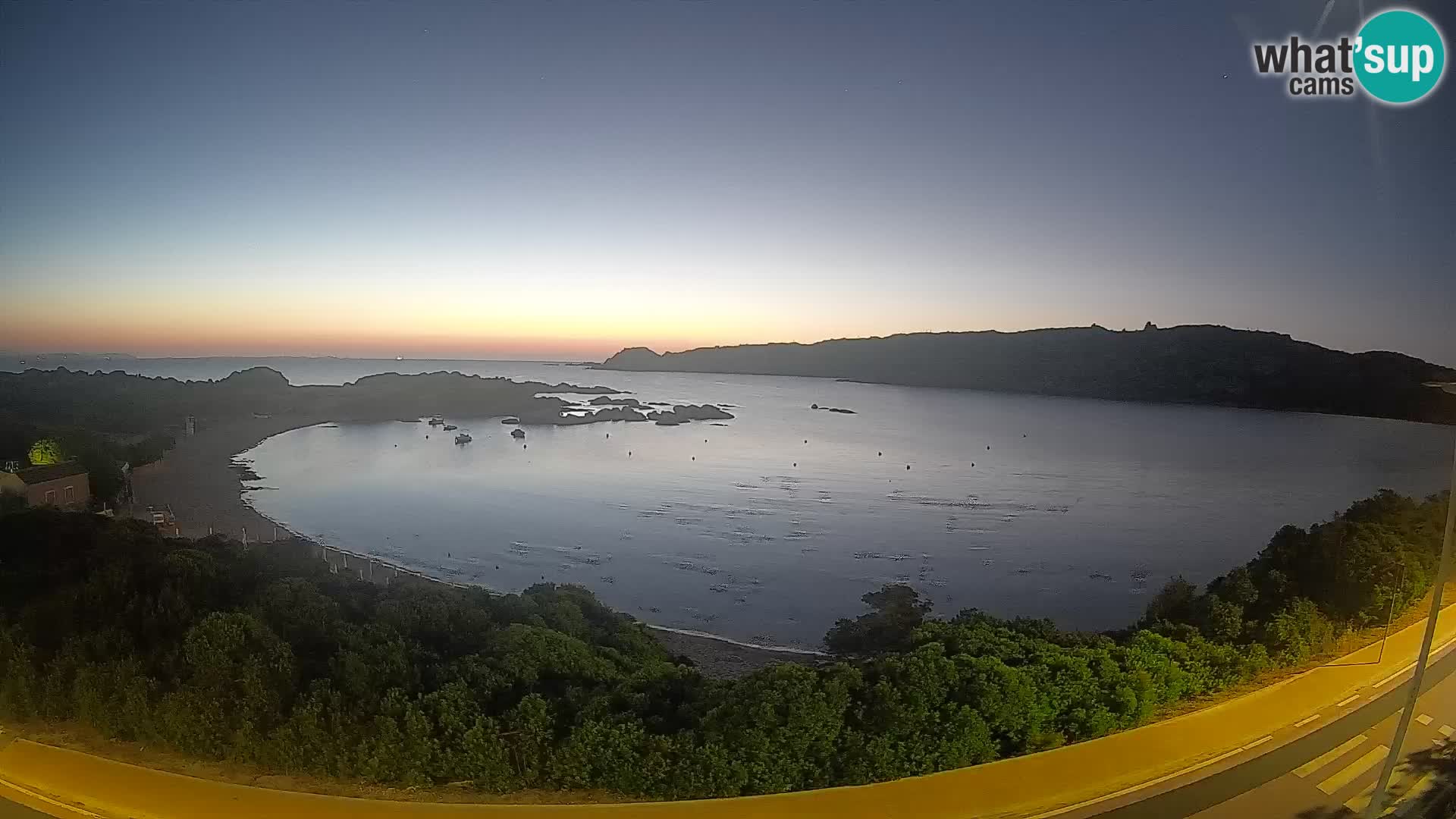 Webcam Rena di Levante – Live View from Capo Testa