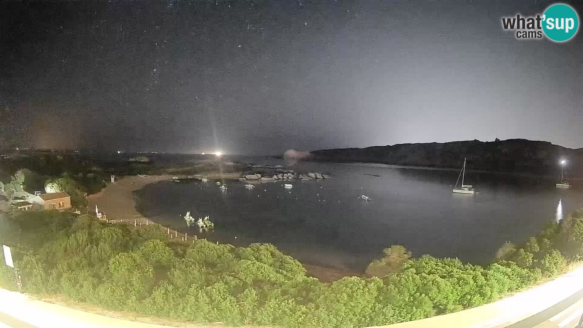 Webcam Rena di Levante – Live View from Capo Testa