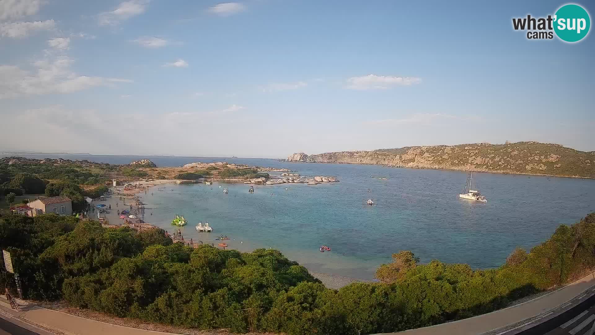 Webcam Rena di Levante – Vista en directo desde Capo Testa