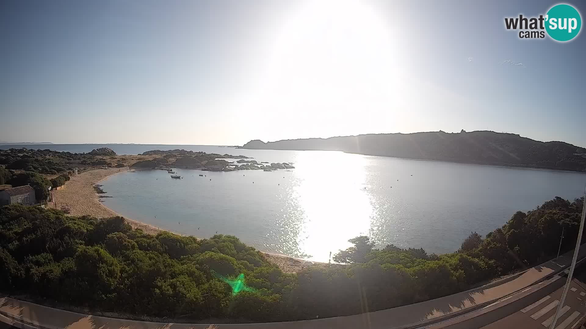 Webcam Rena di Levante – Live View from Capo Testa