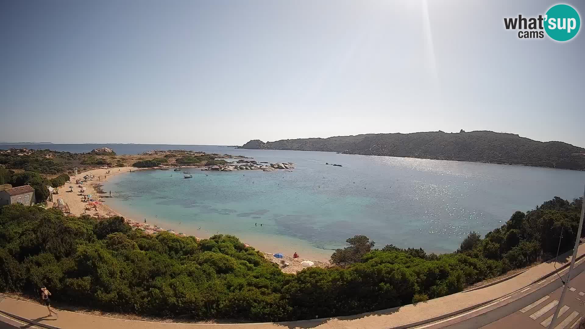 Webcam Rena di Levante – Vue en direct depuis Capo Testa
