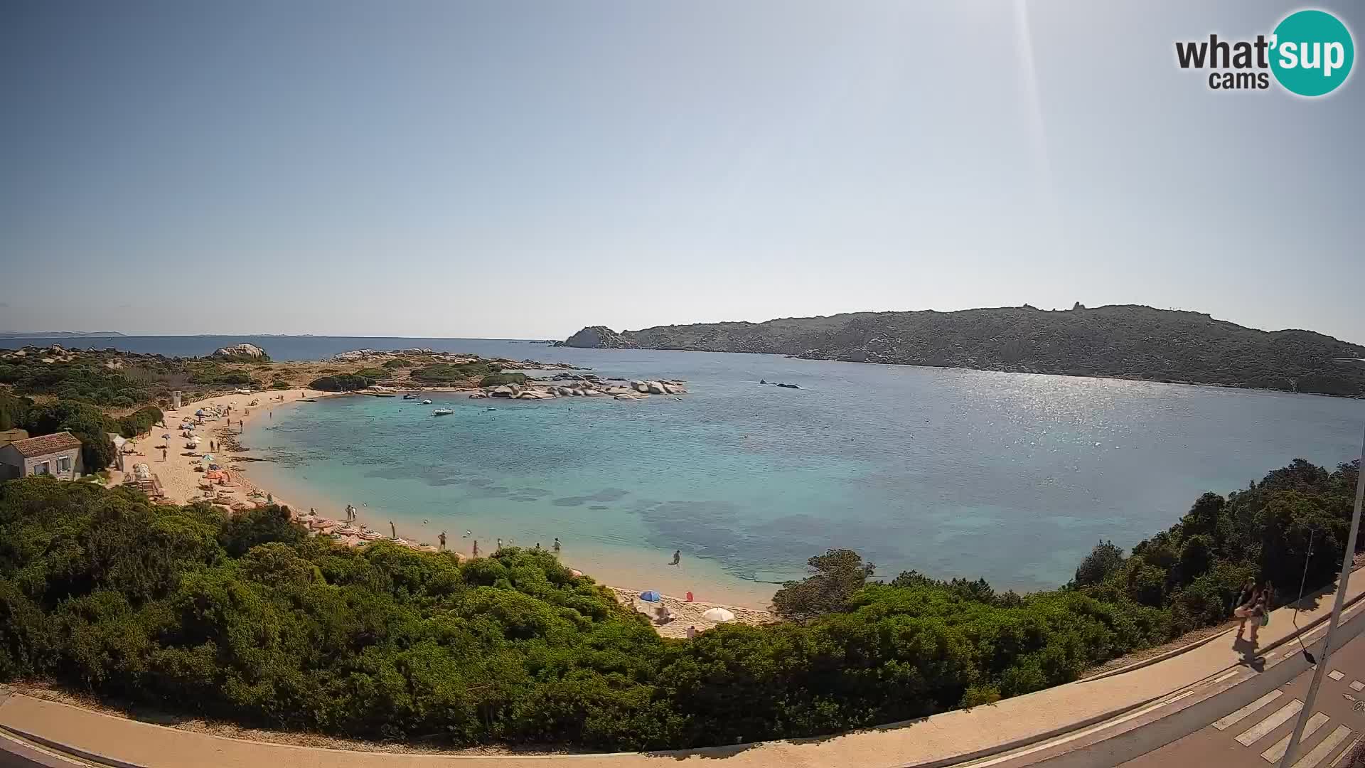 Webcam Rena di Levante – Vista live da Capo Testa