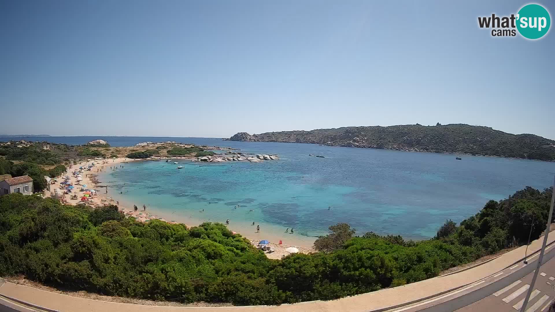 Webcam Rena di Levante – Vista live da Capo Testa