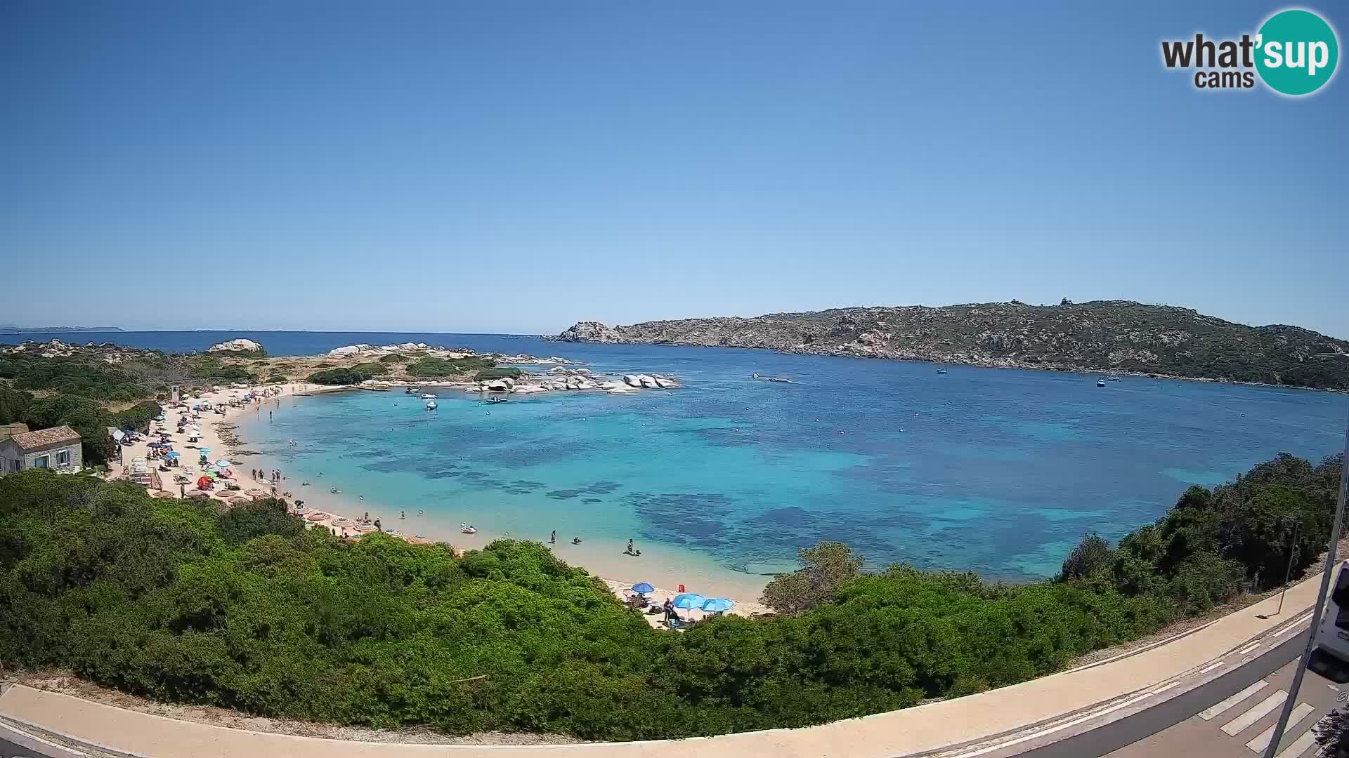 Webcam Rena di Levante – Vue en direct depuis Capo Testa