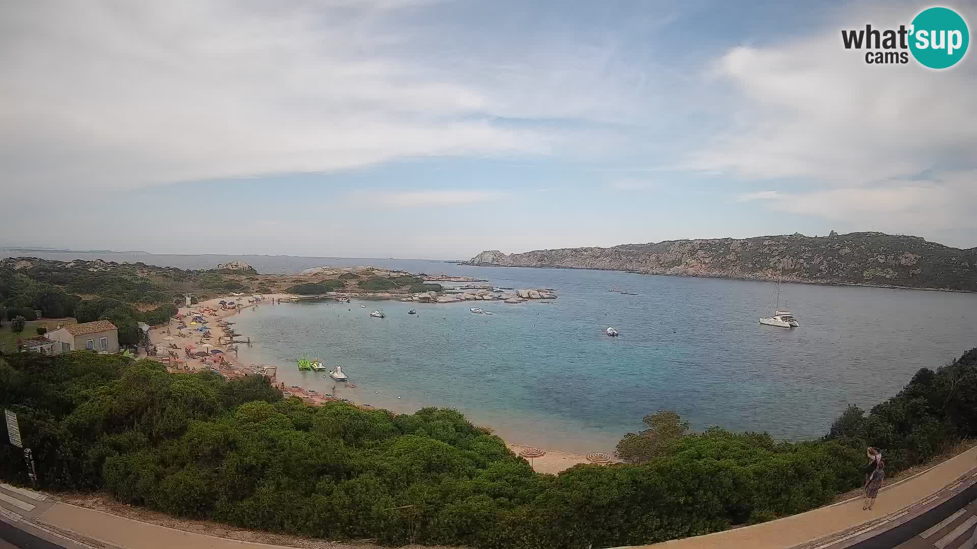Spletna kamera Rena di Levante – Pogled v živo na Capo Testa