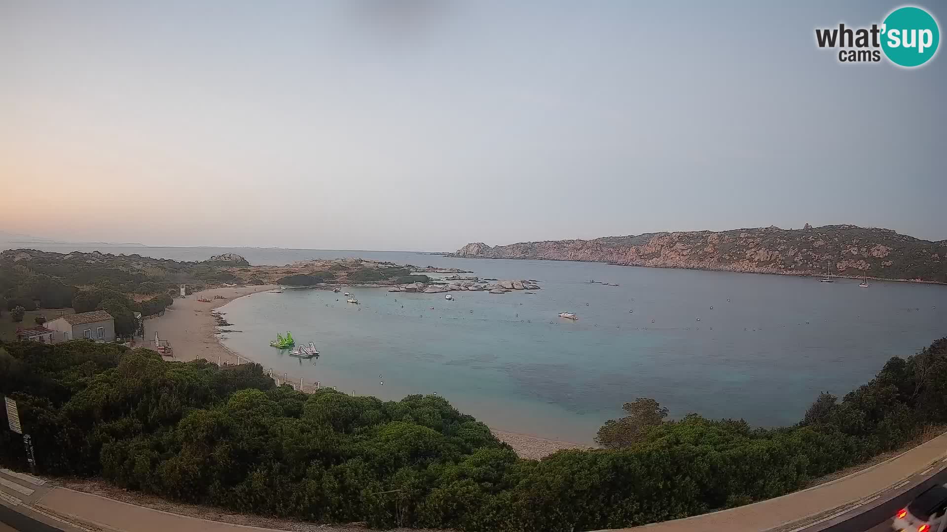 Spletna kamera Rena di Levante – Pogled v živo na Capo Testa