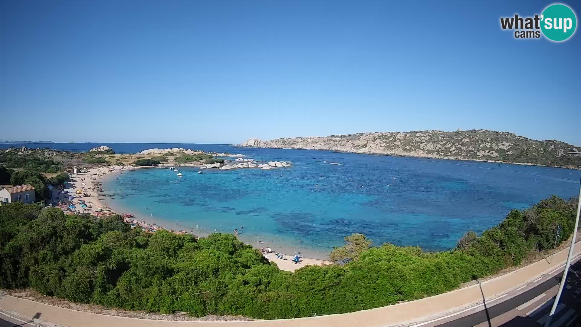 Webcam Rena di Levante – Vista en directo desde Capo Testa