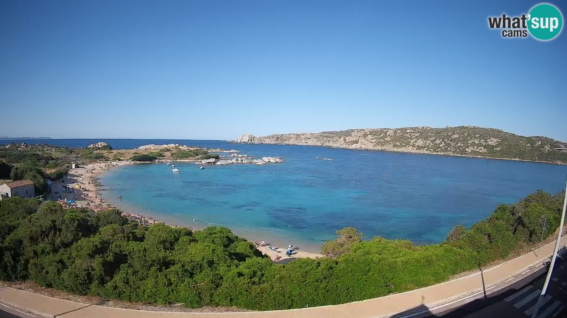 Webcam Rena di Levante – Vue en direct depuis Capo Testa