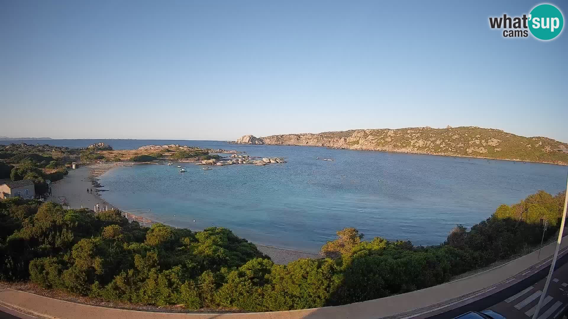 Webcam Rena di Levante – Vue en direct depuis Capo Testa