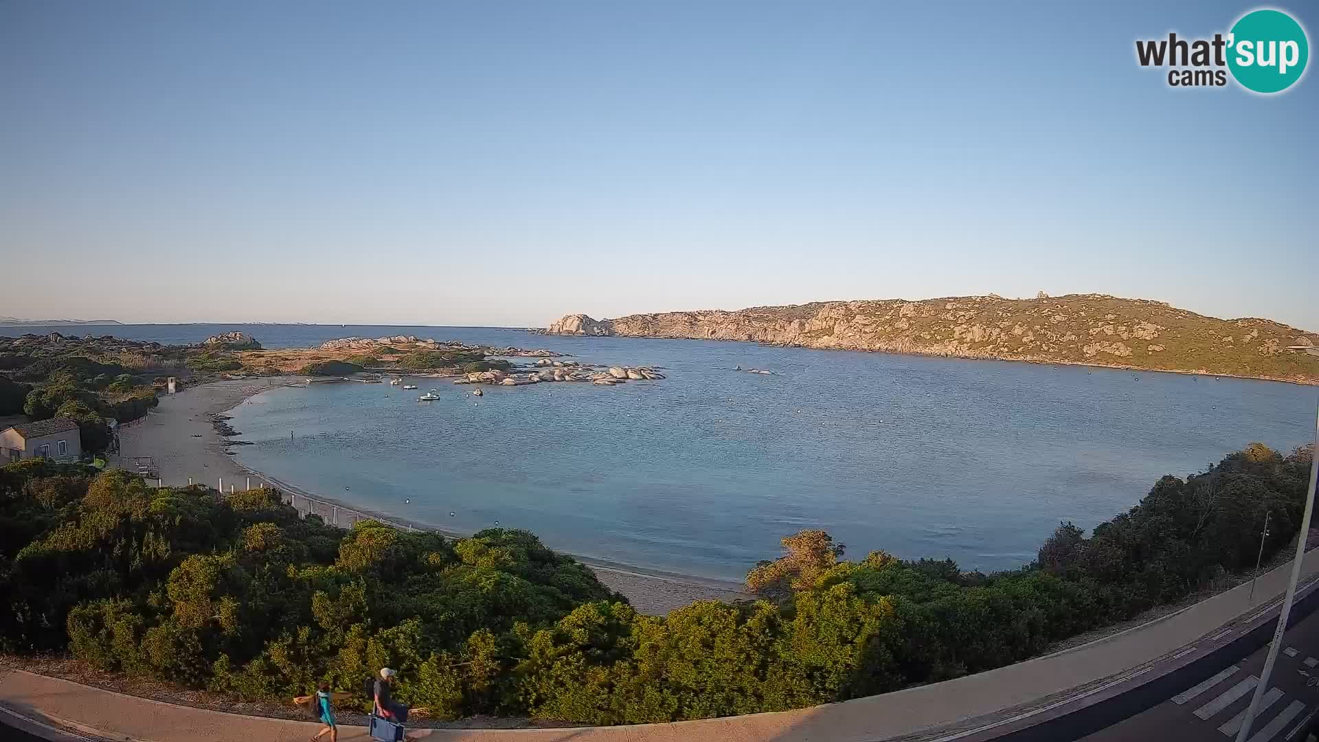 Webcam Rena di Levante – Live View from Capo Testa