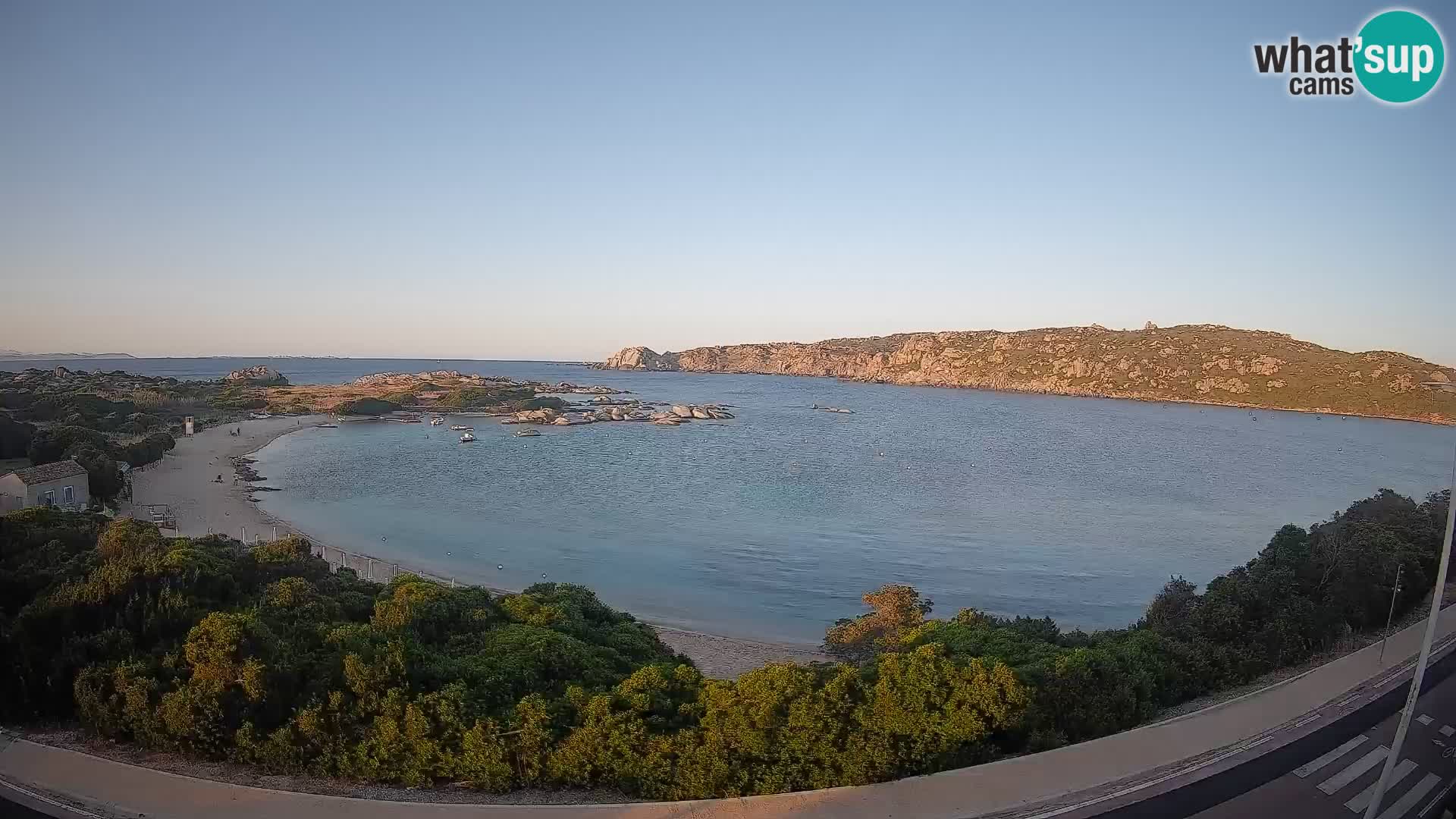 Webcam Rena di Levante – Live View from Capo Testa