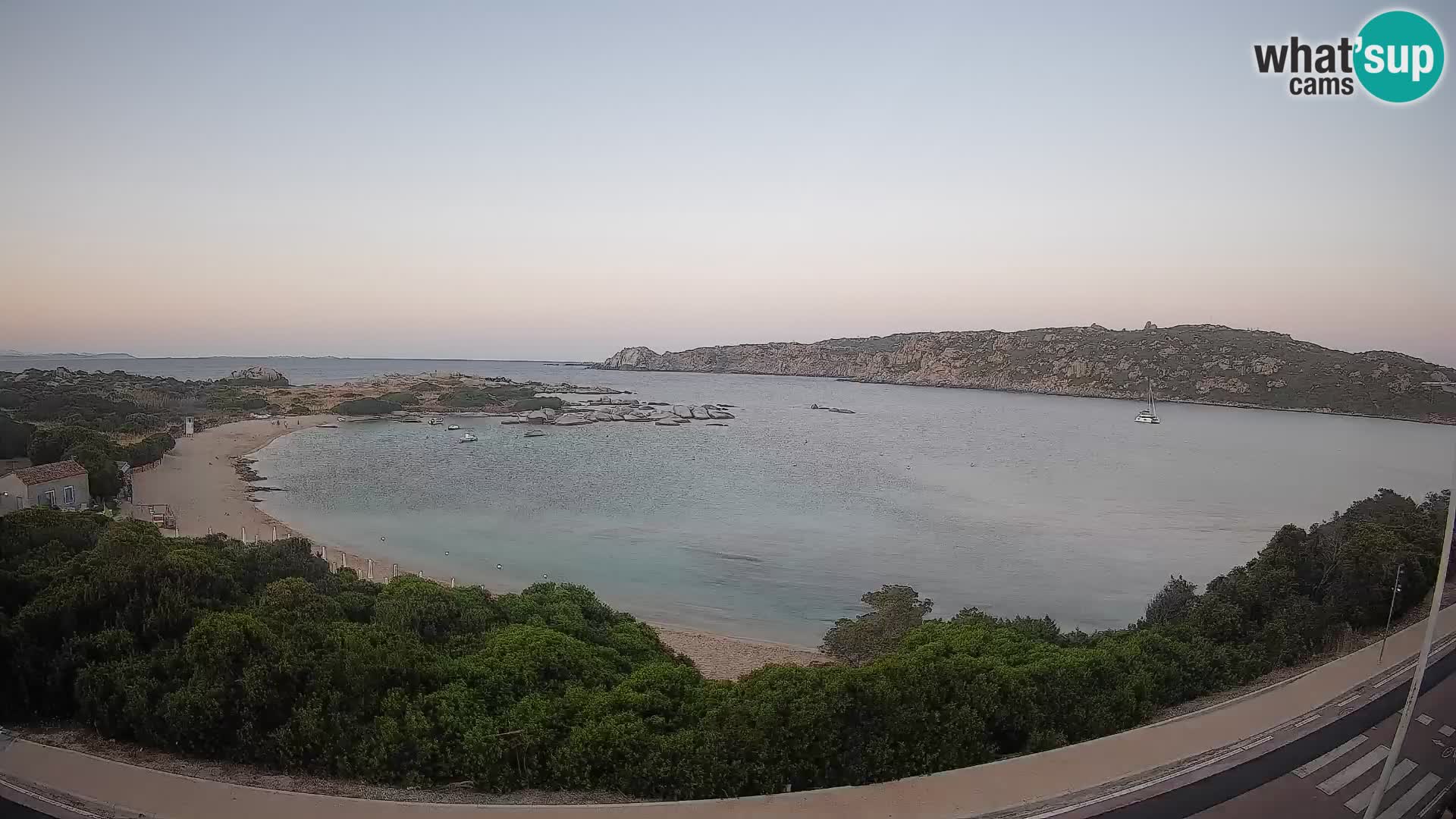 Webcam Rena di Levante – Live View from Capo Testa