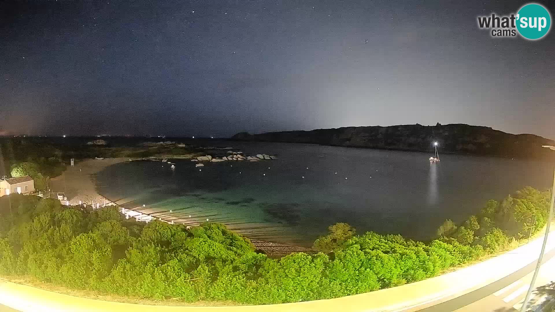 Webcam Rena di Levante – Live View from Capo Testa