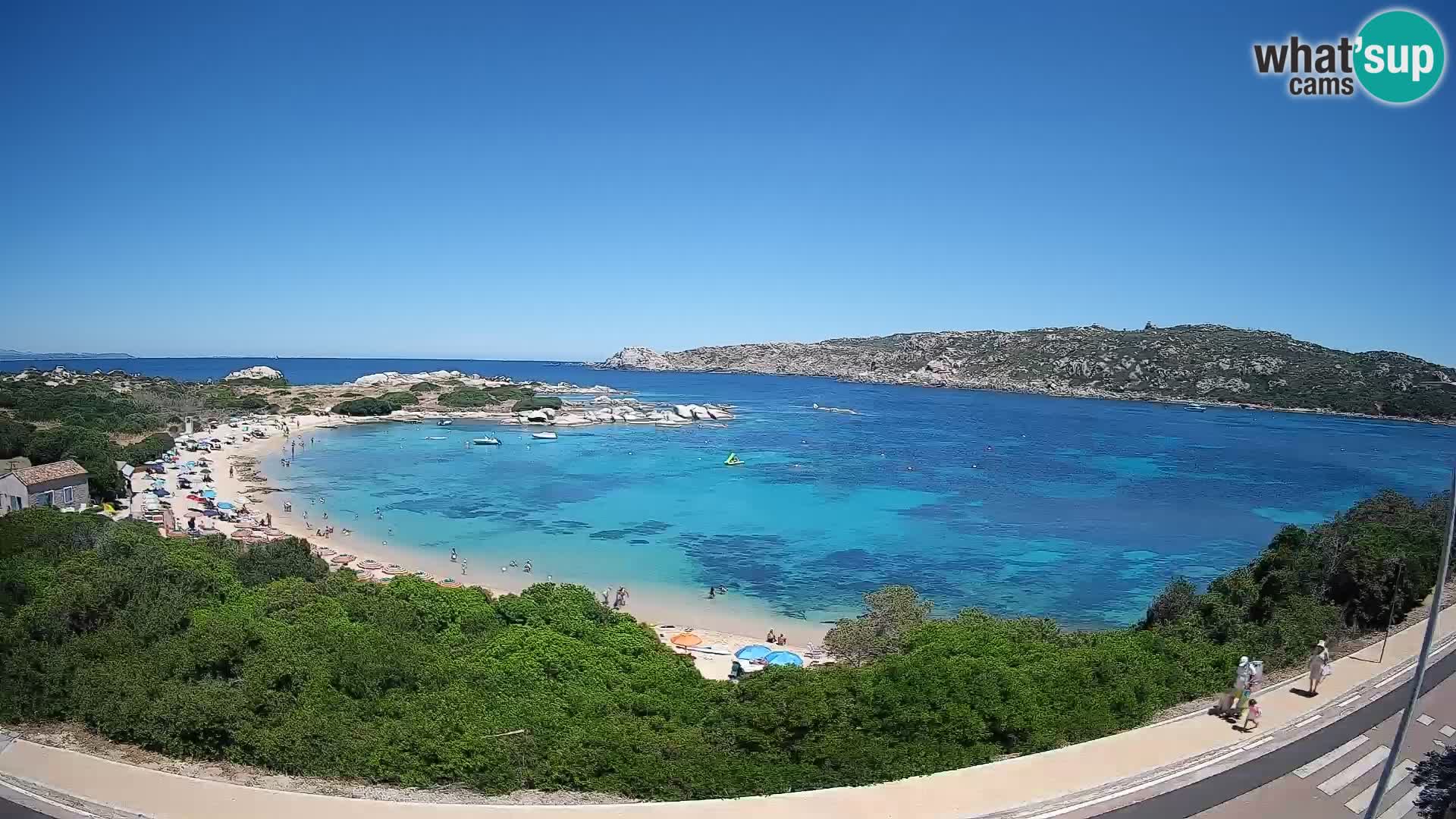 Webcam Rena di Levante – Live View from Capo Testa