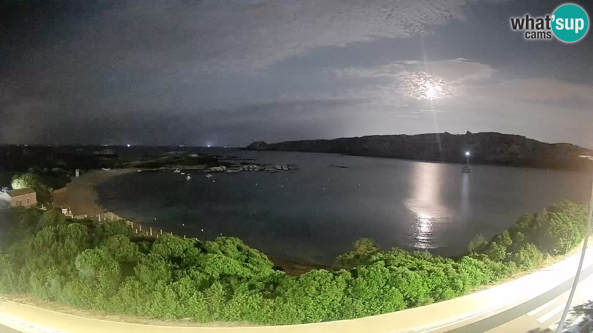Webcam Rena di Levante – Live View from Capo Testa