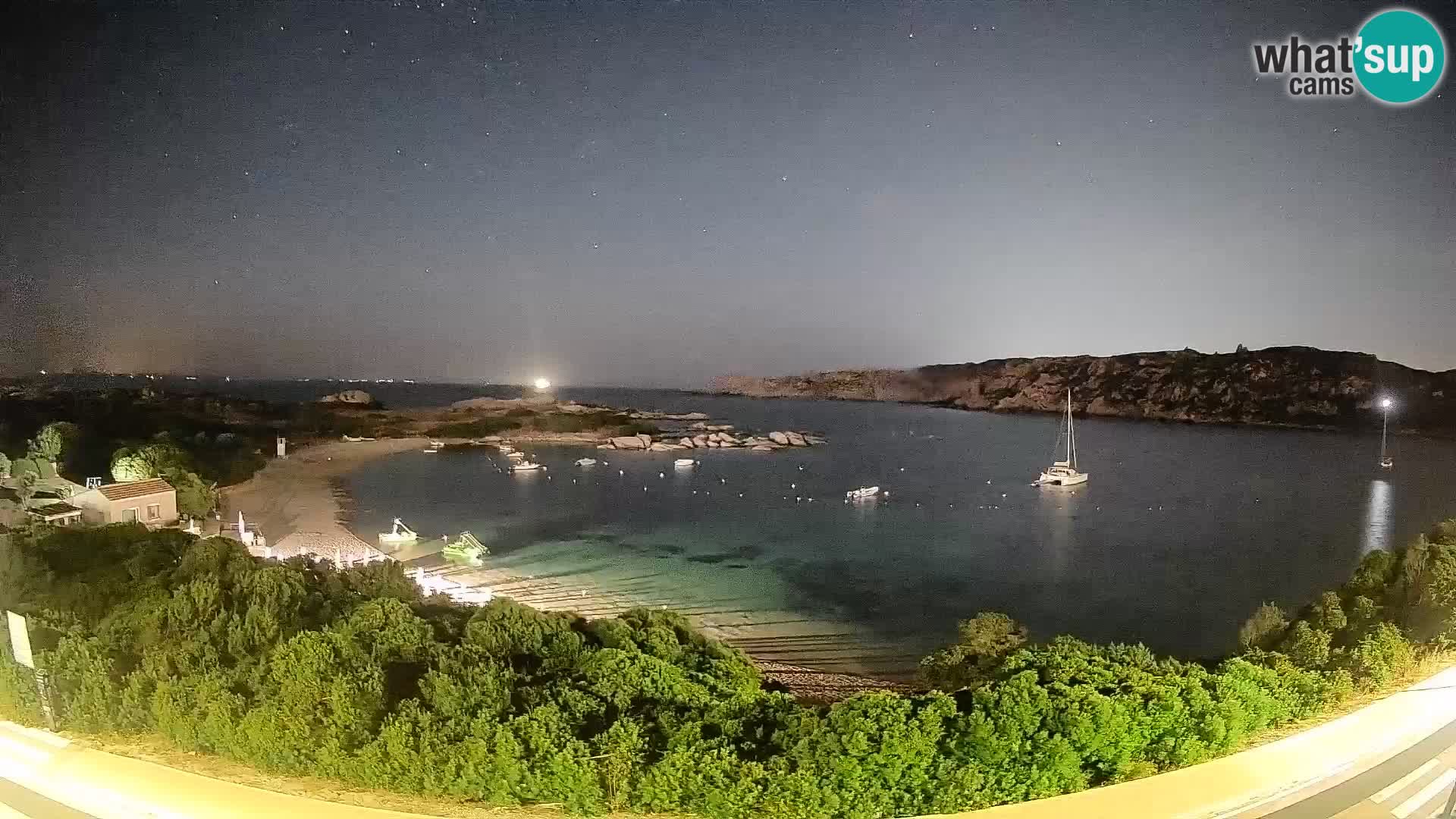 Webcam Rena di Levante – Live View from Capo Testa