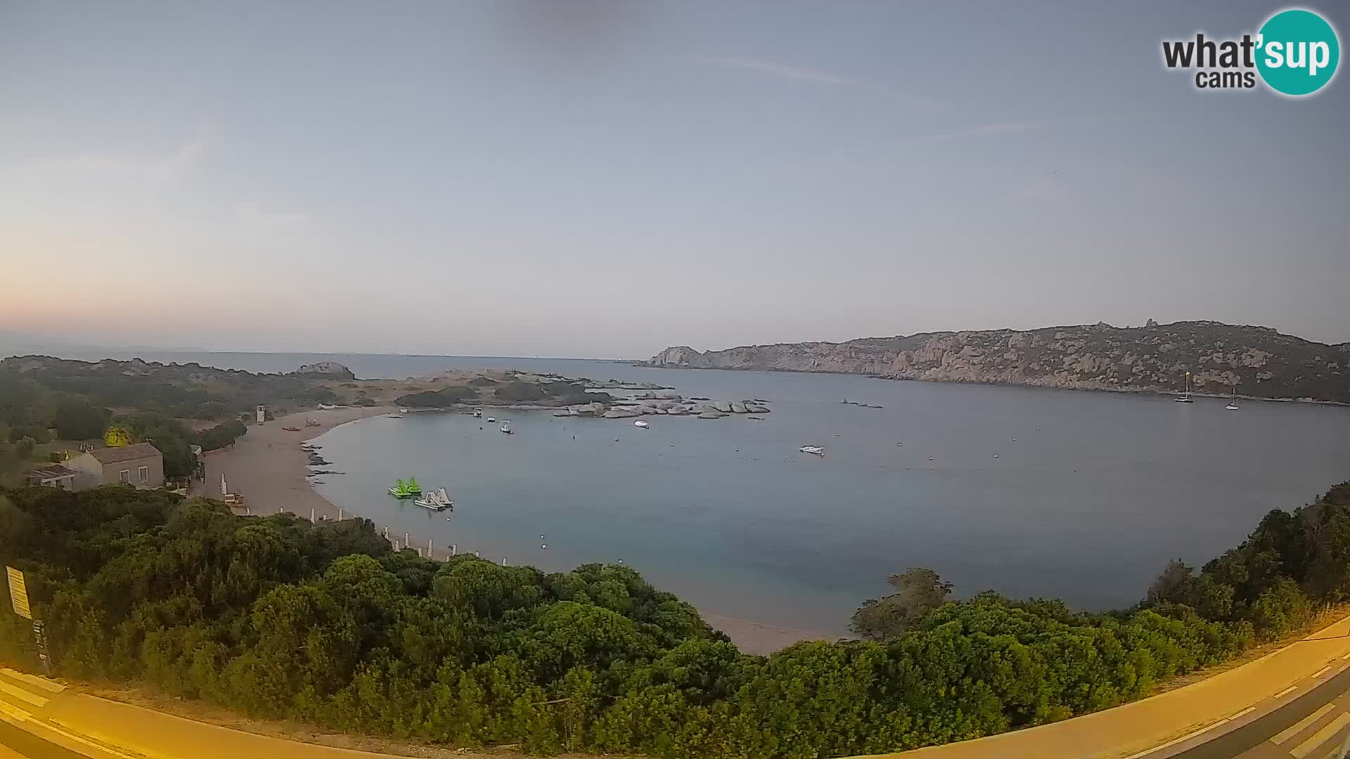 Webcam Rena di Levante – Live View from Capo Testa