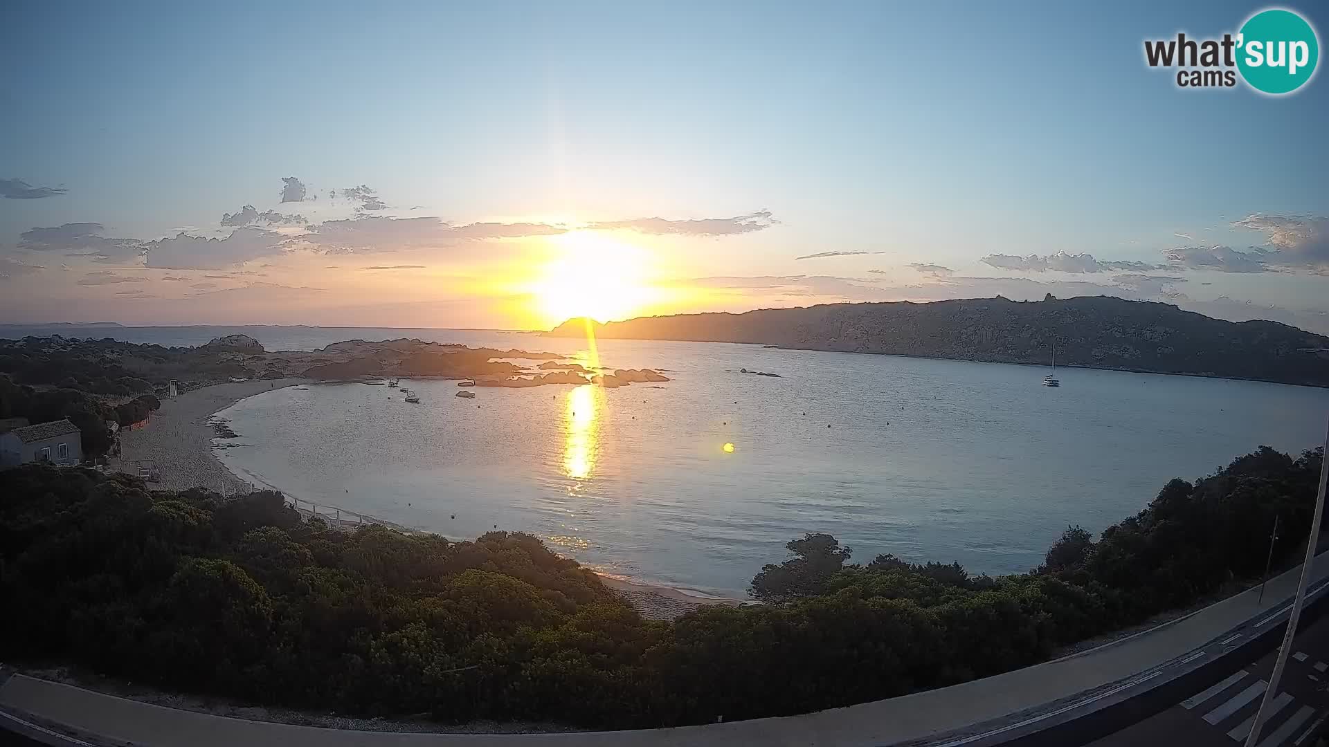 Webcam Rena di Levante – Live View from Capo Testa